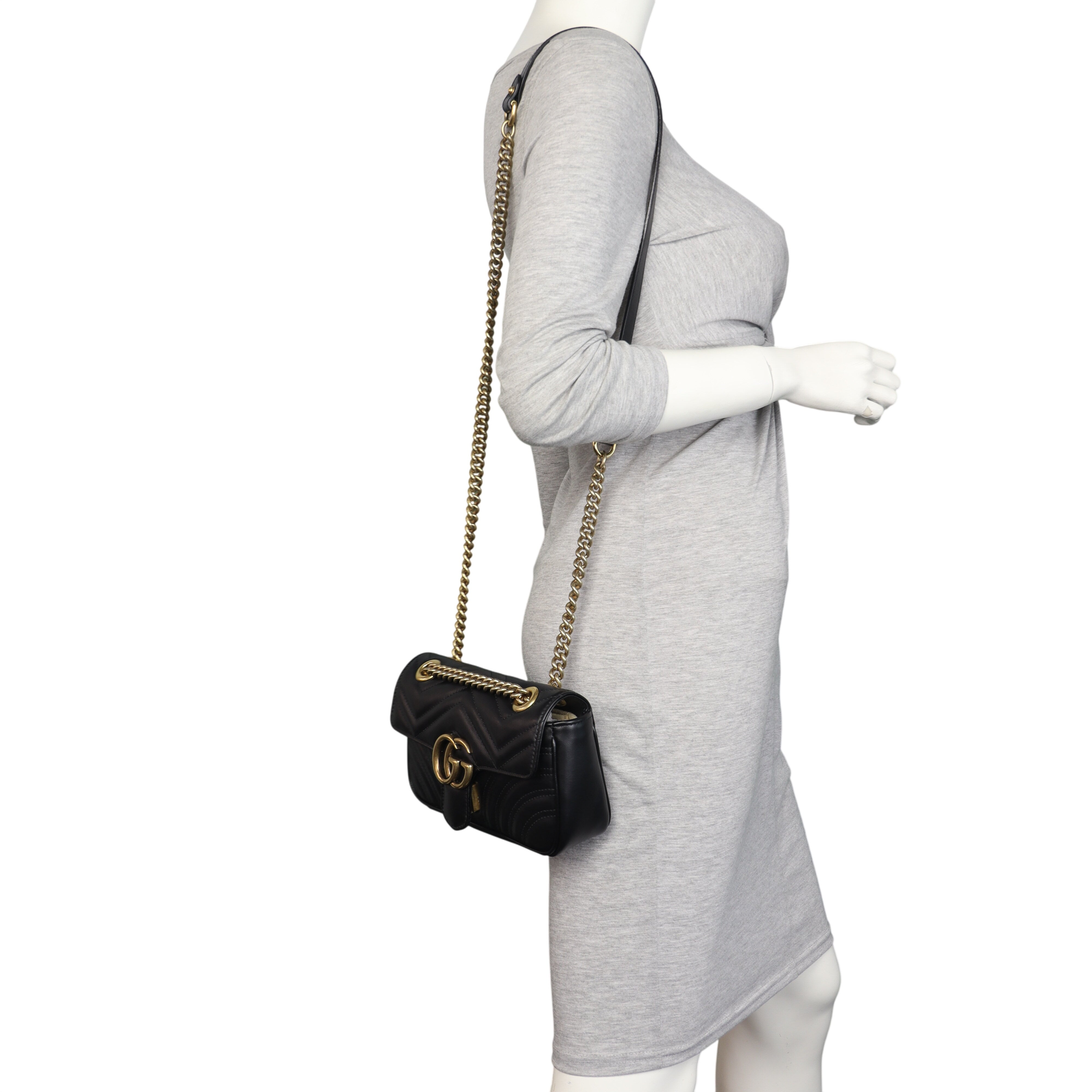 Gucci GG Marmont Matelasse Small Shoulder Bag