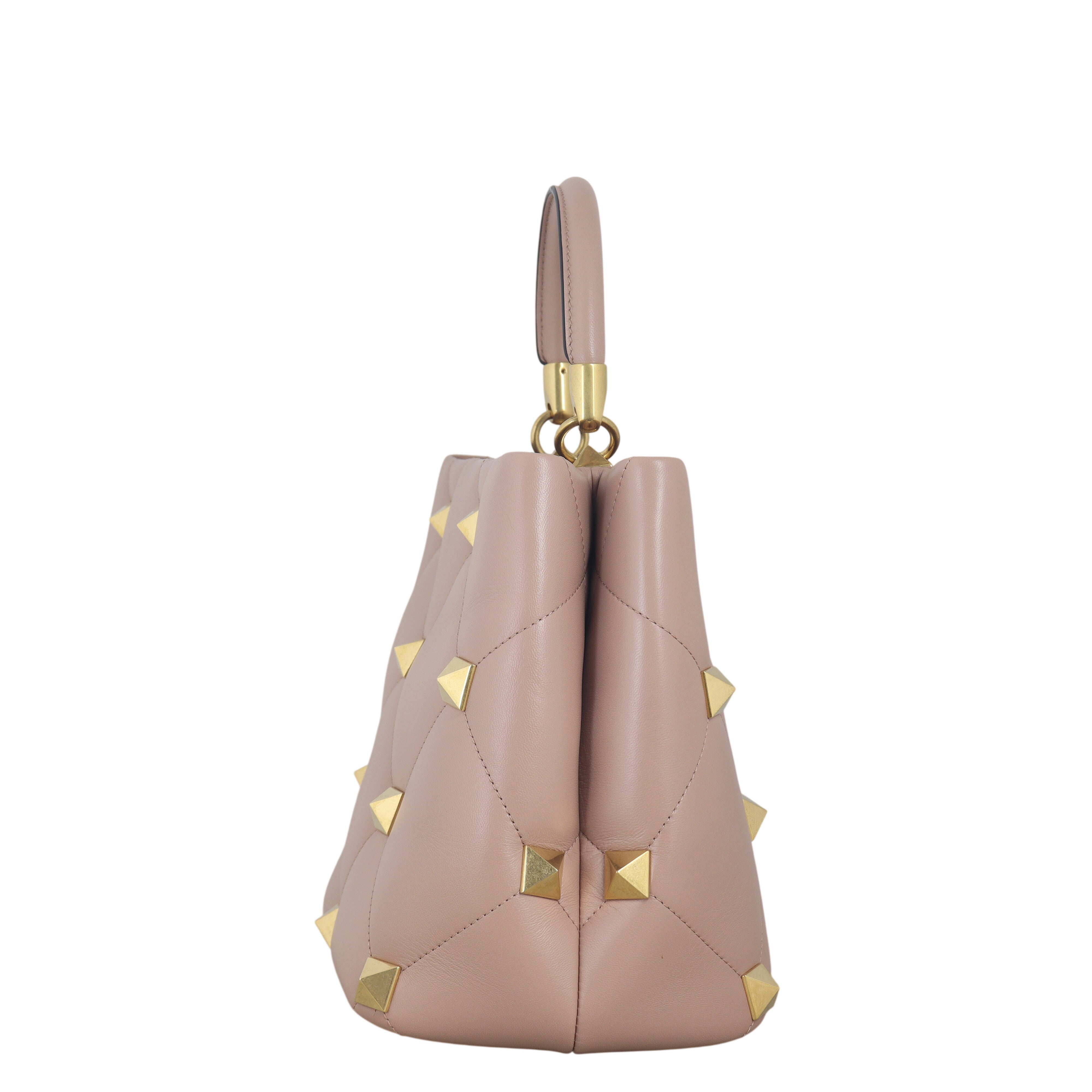 Valentino Roman Stud Top Handle Bag Medium