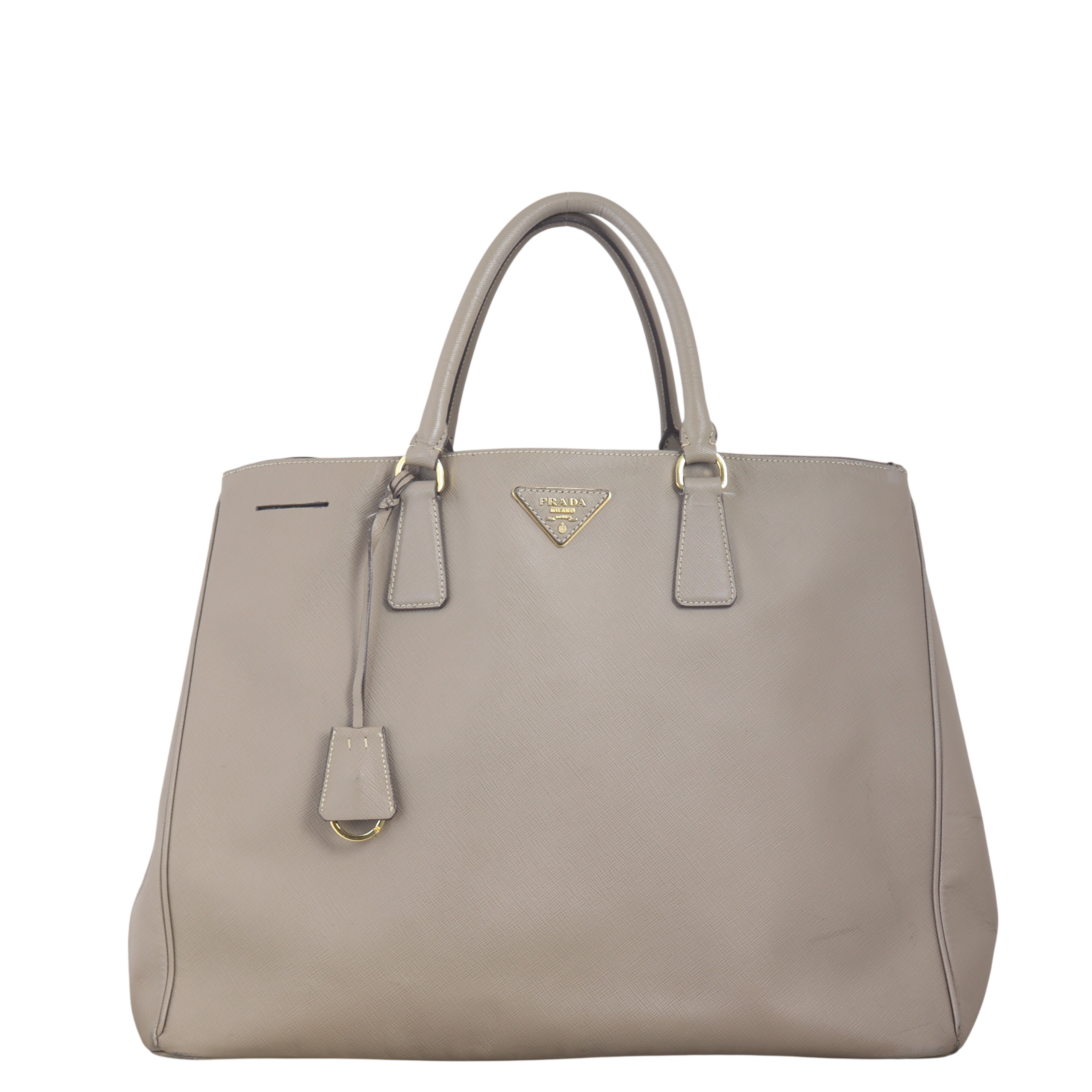 Prada Saffiano Lux Galleria Double Zip Tote Extra Large