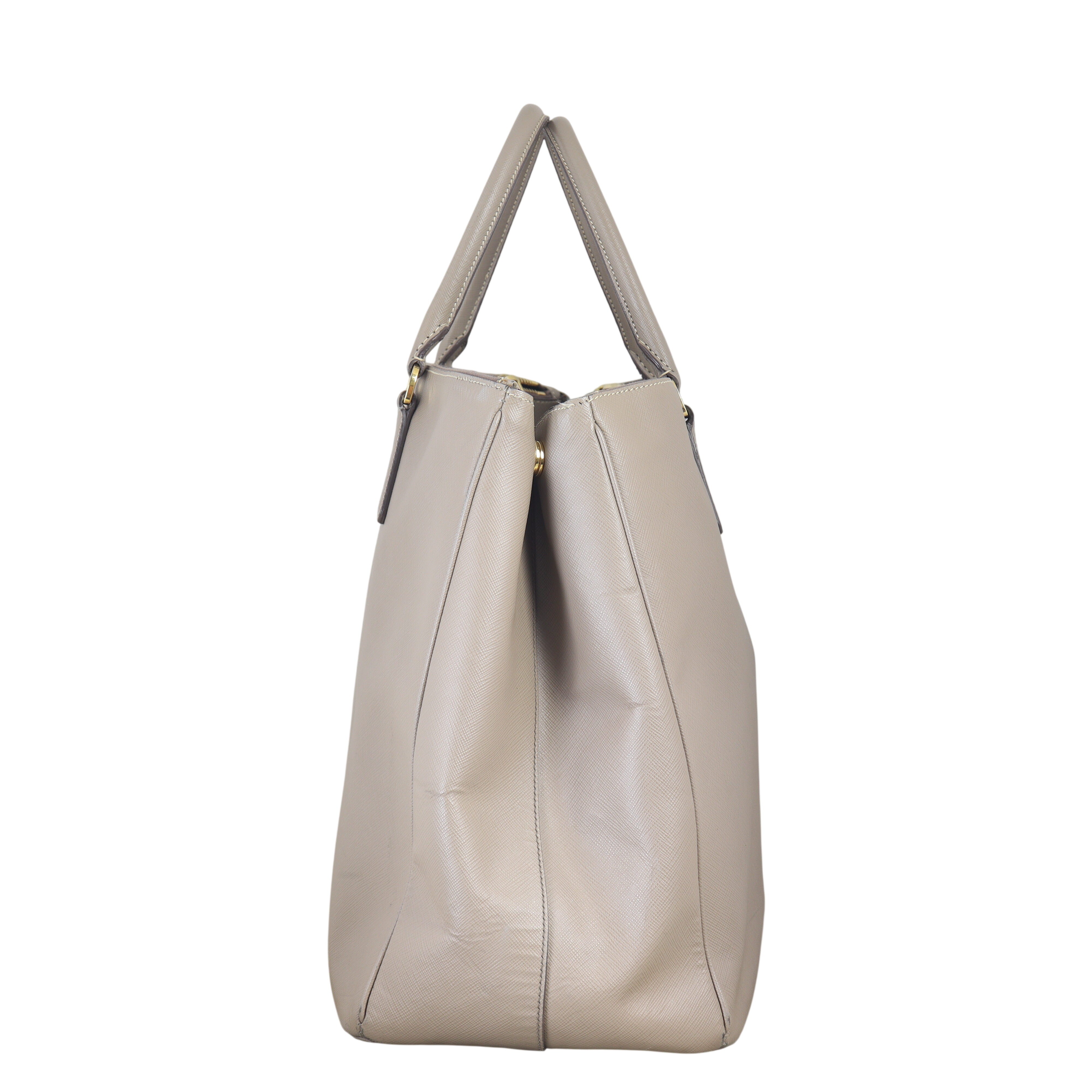 Prada Saffiano Lux Galleria Double Zip Tote Extra Large