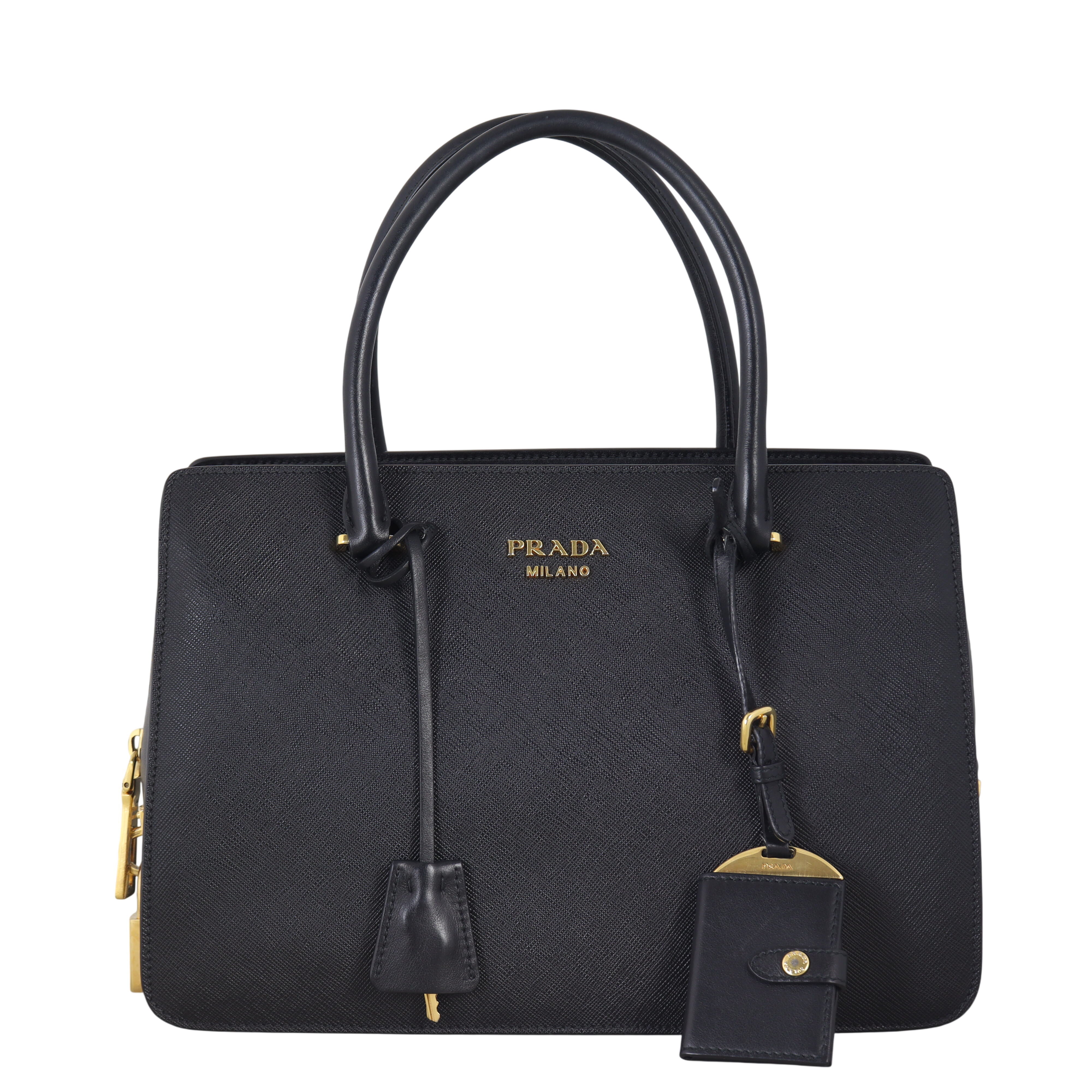 Prada Saffiano City Calf Tote