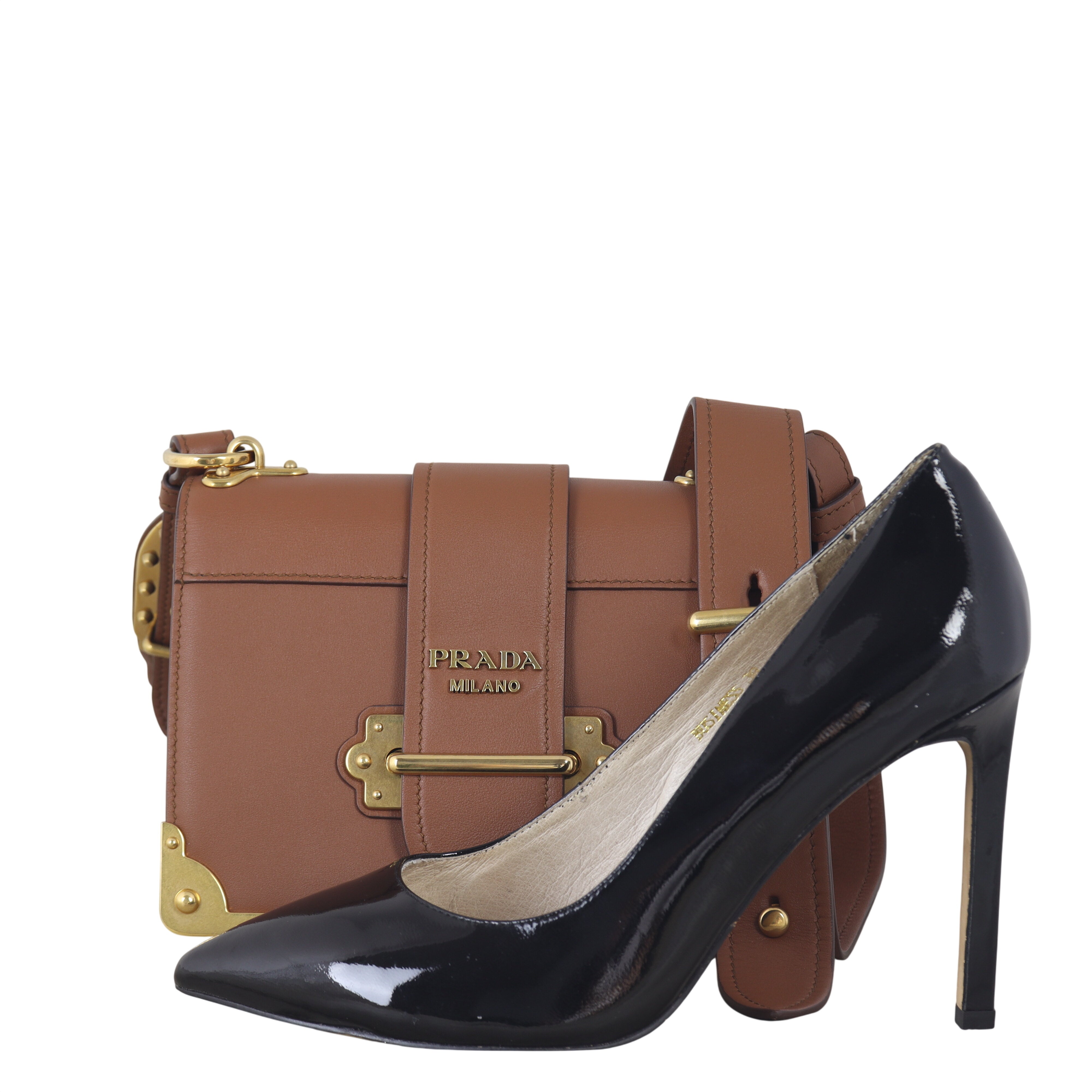 Prada Cahier Shoulder Bag