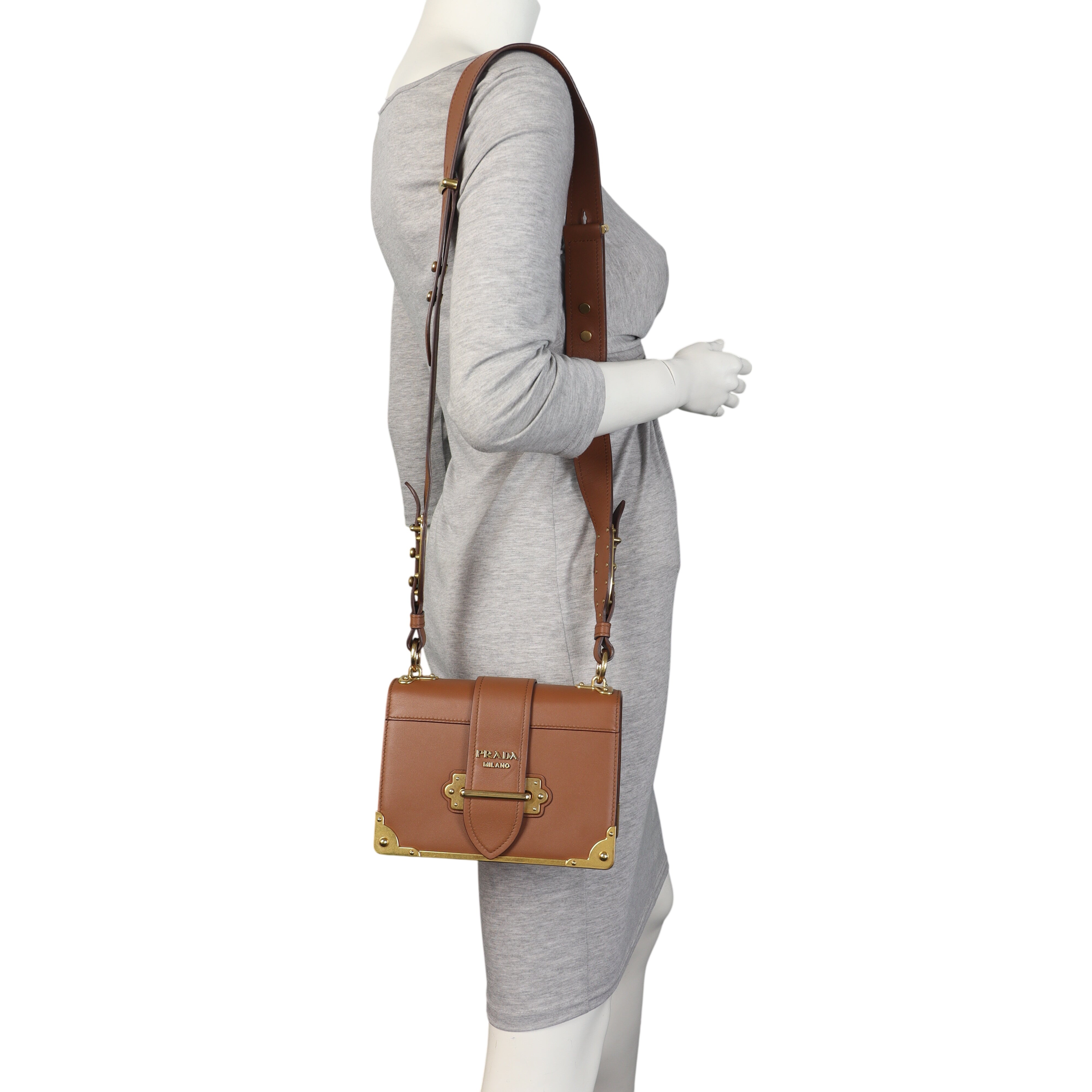 Prada Cahier Shoulder Bag