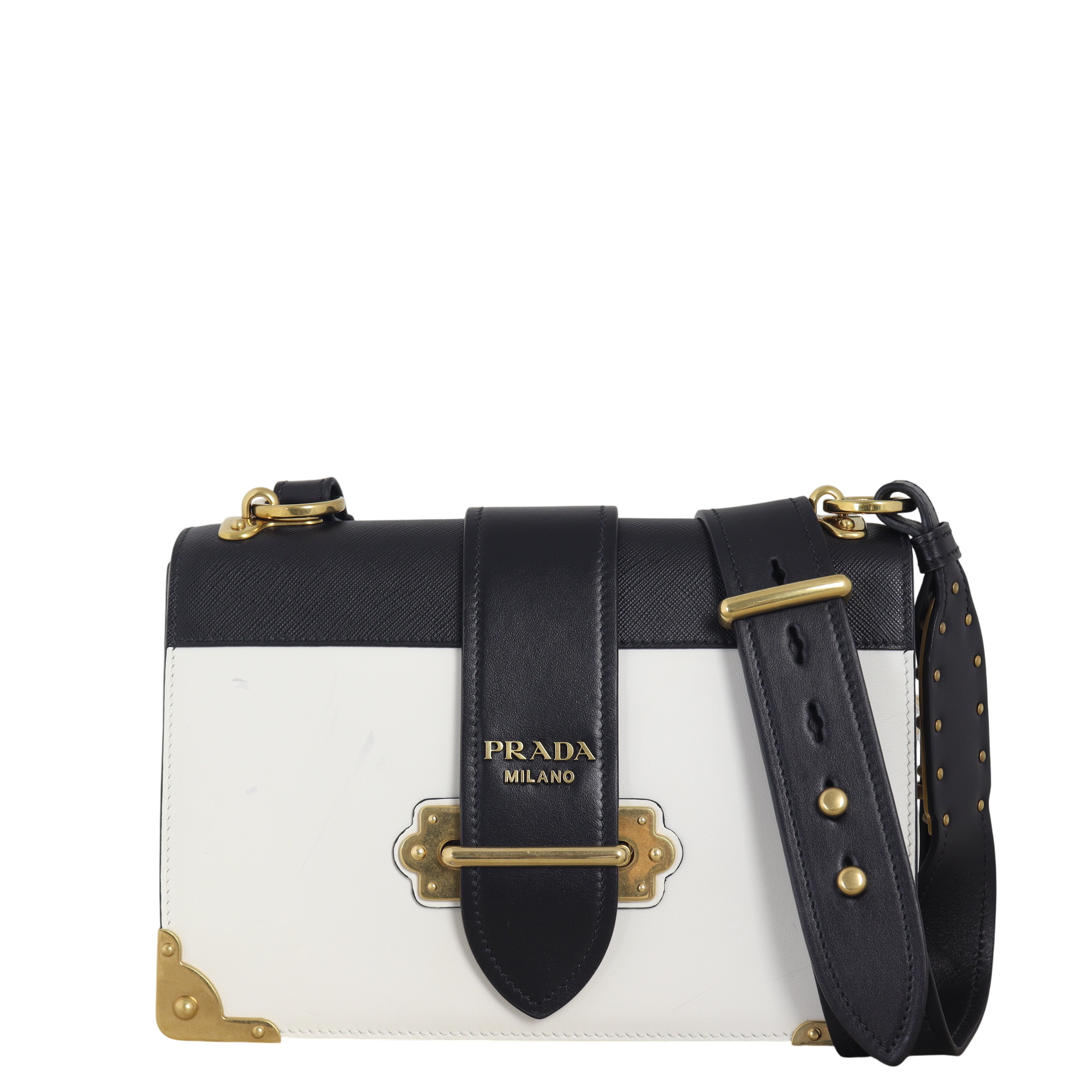 Prada Cahier Shoulder Bag Large