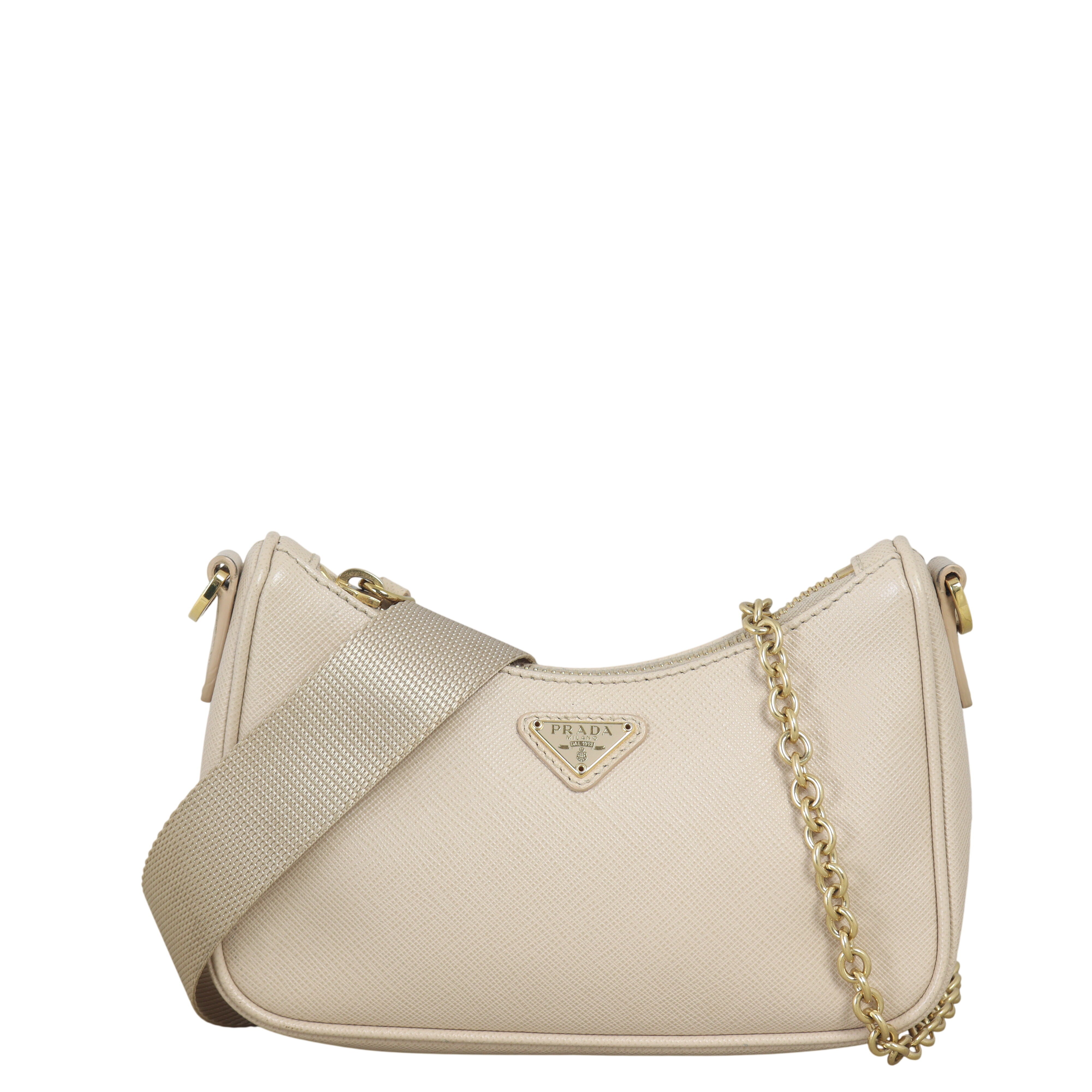 Prada Re-Edition Saffiano Mini Shoulder Bag