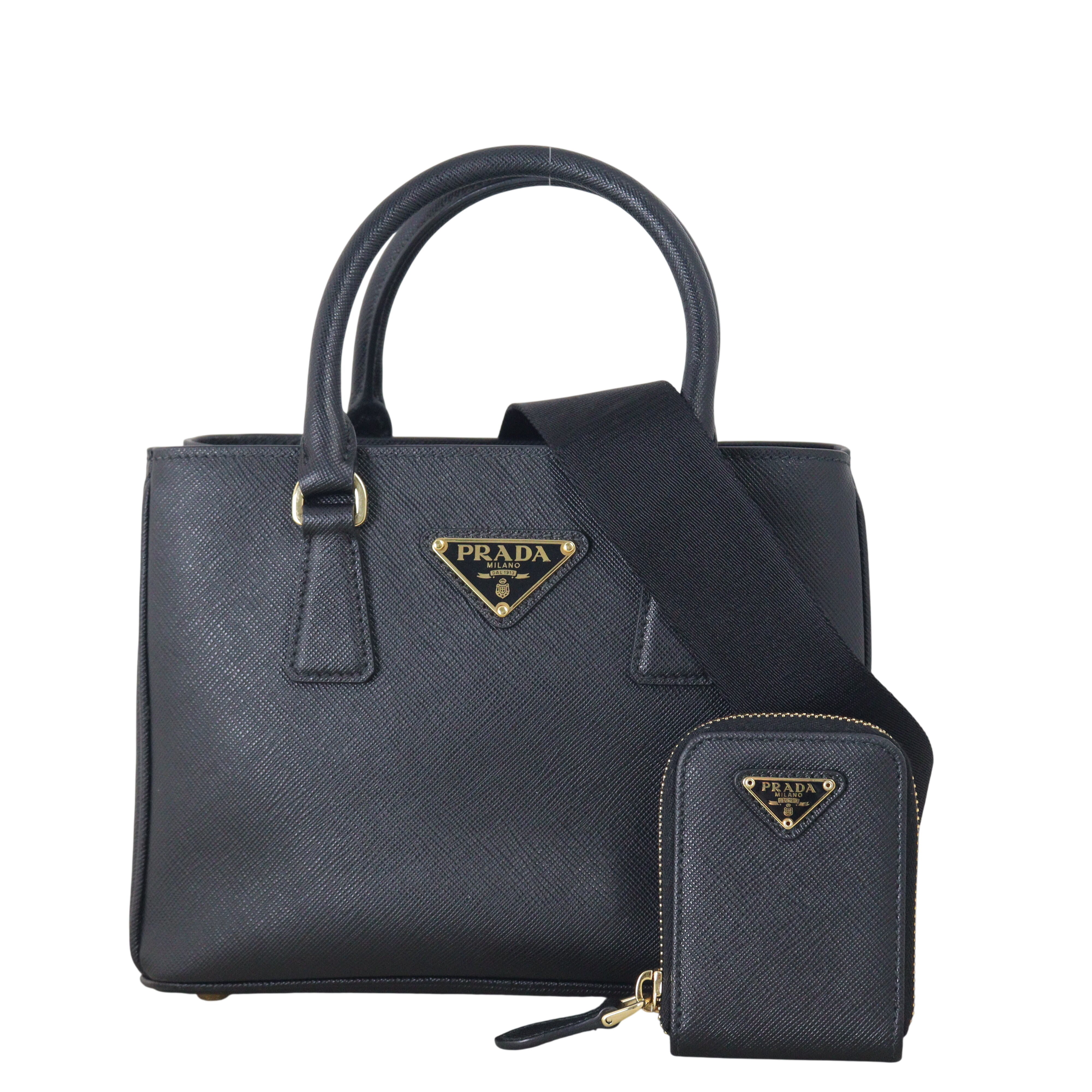 Prada Saffiano Lux Galleria Tote Mini