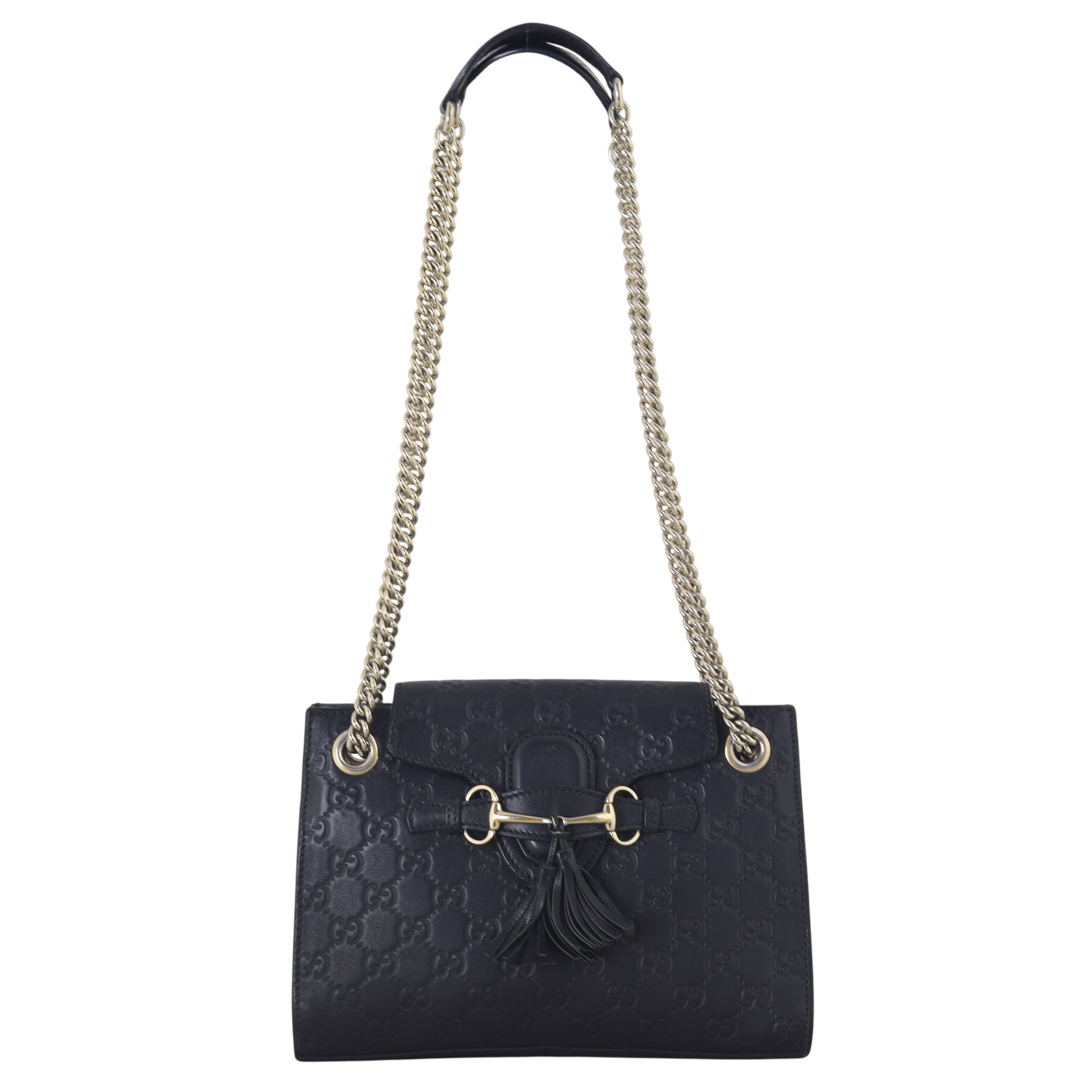 Gucci Emily Guccissima Small Chain Shoulder Bag