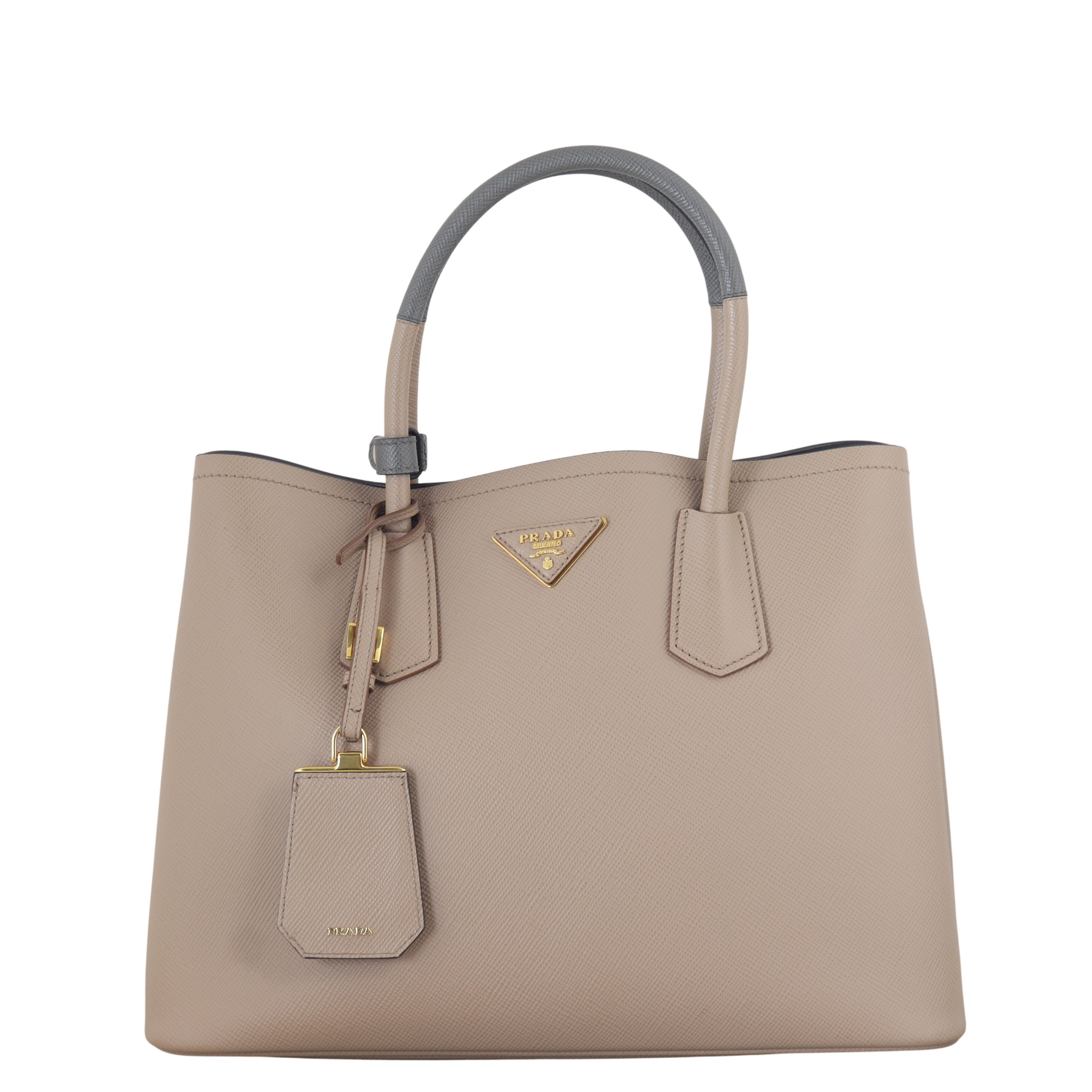 Prada Saffiano Cuir Double Bag Medium