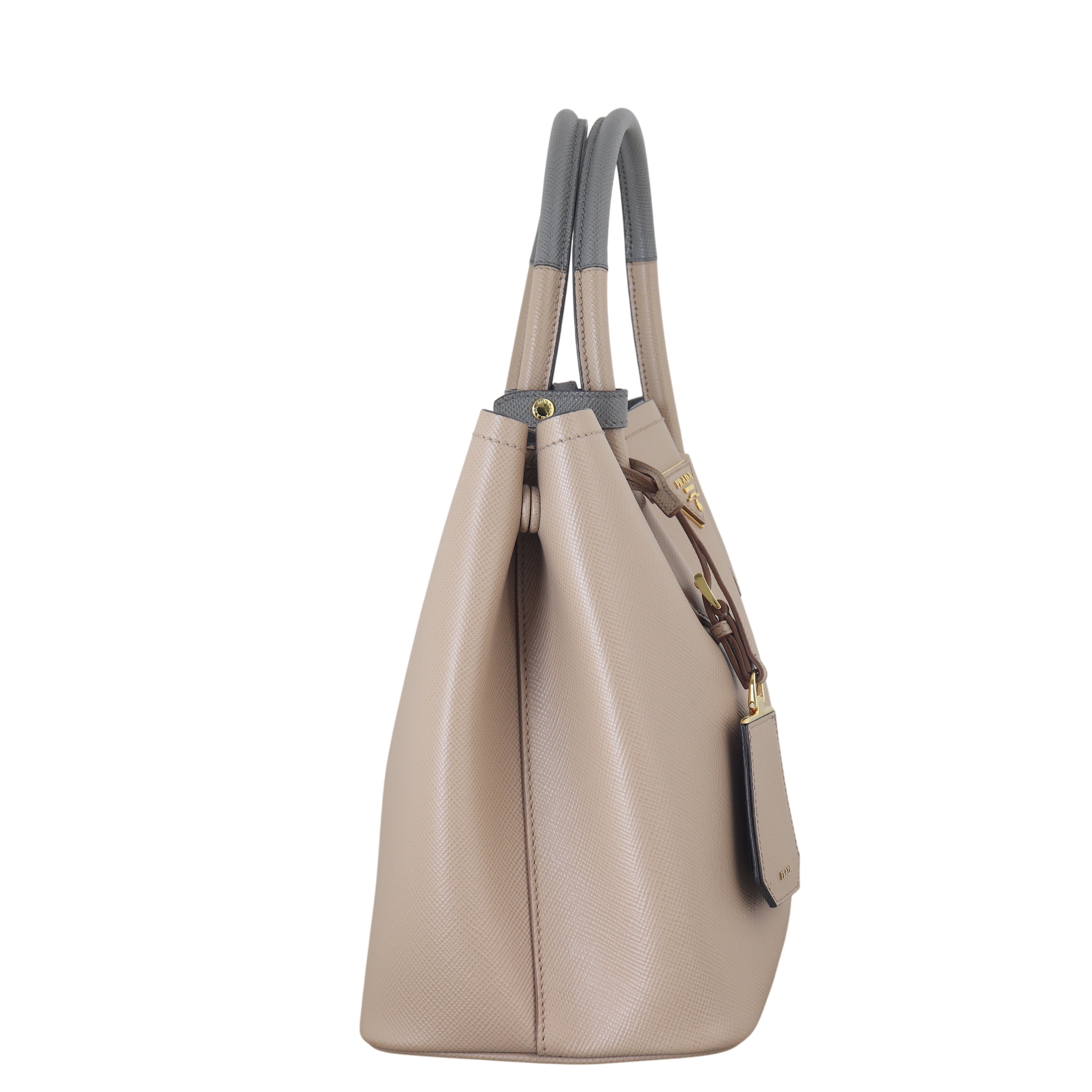 Prada Saffiano Cuir Double Bag Medium