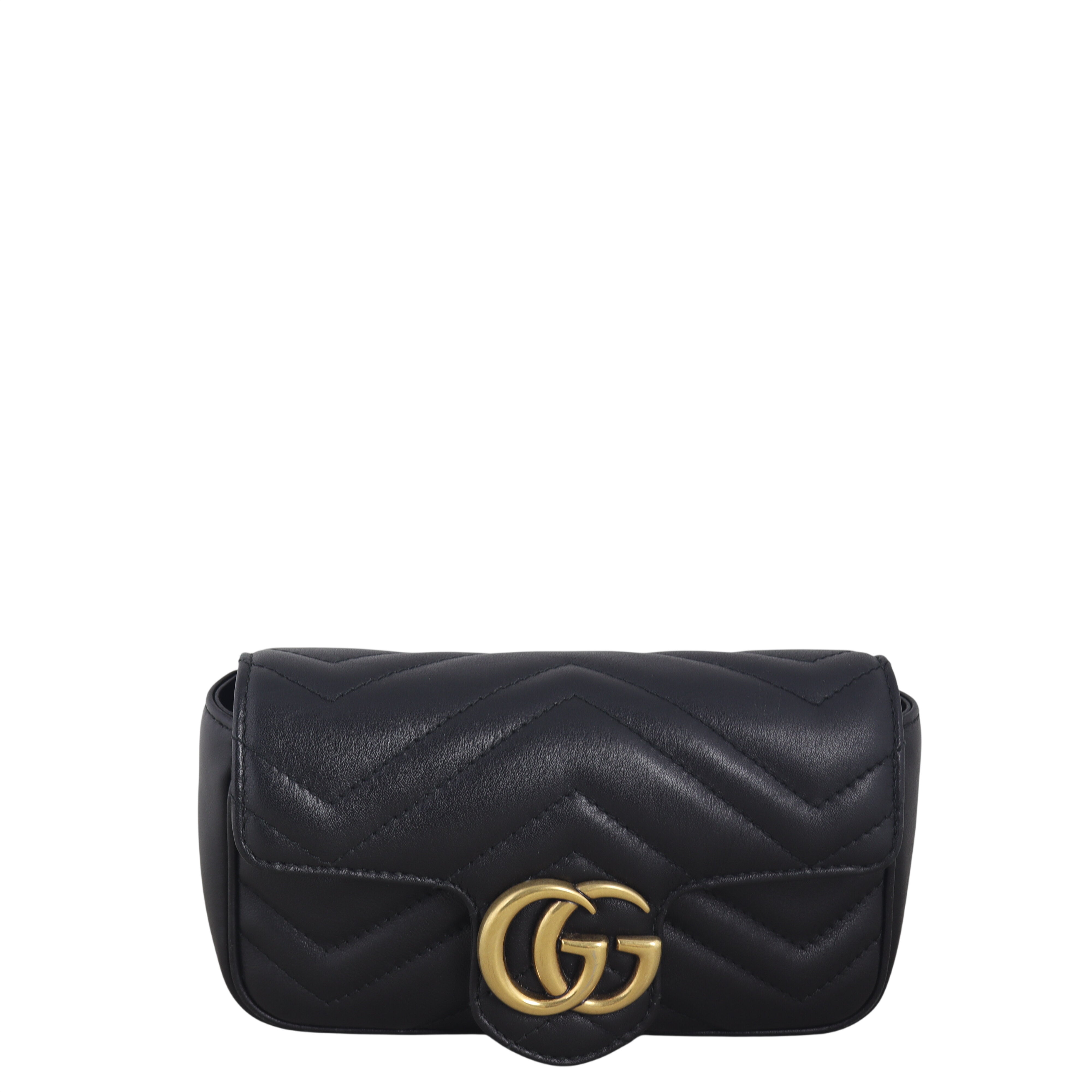 Gucci GG Marmont Matelasse Super Mini Shoulder Bag