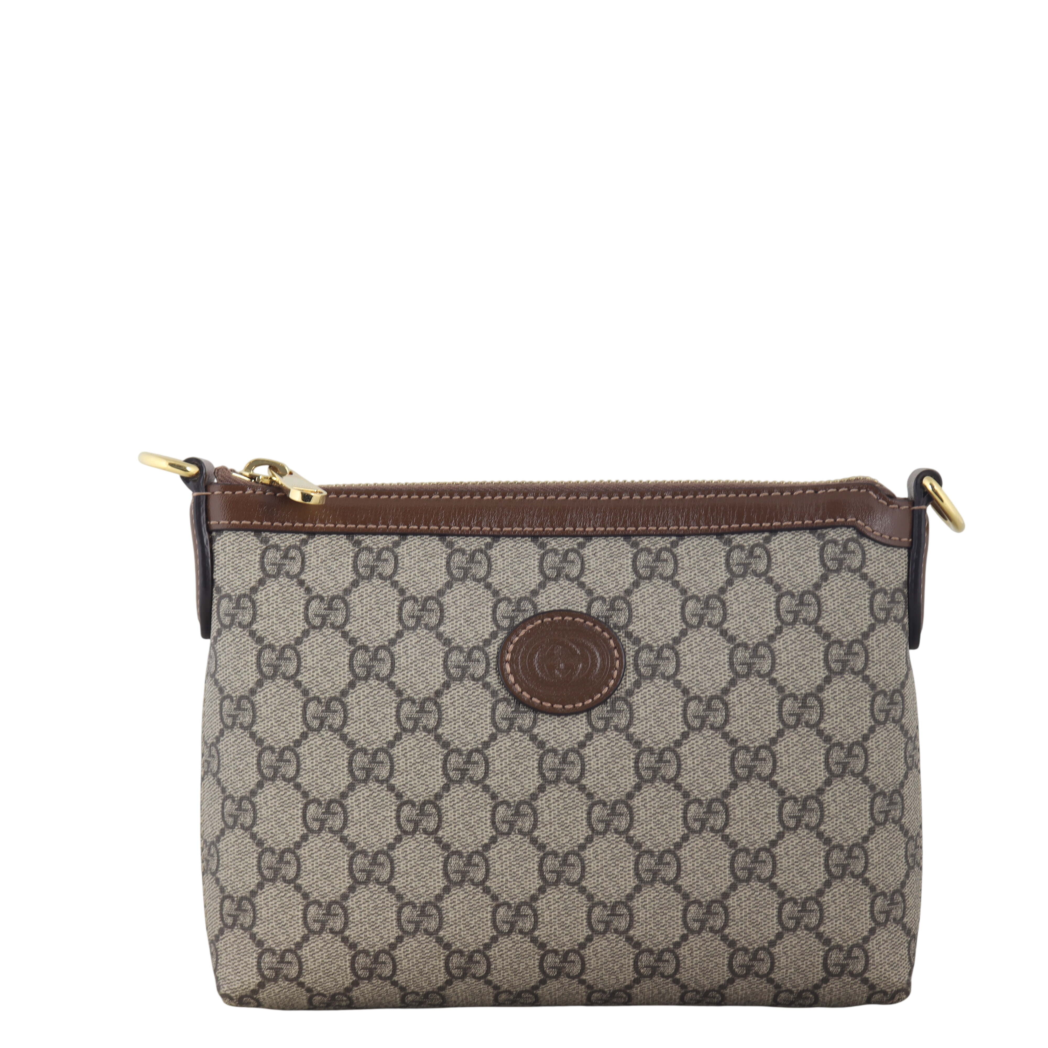 Gucci GG Supreme Interlocking G Messenger Bag