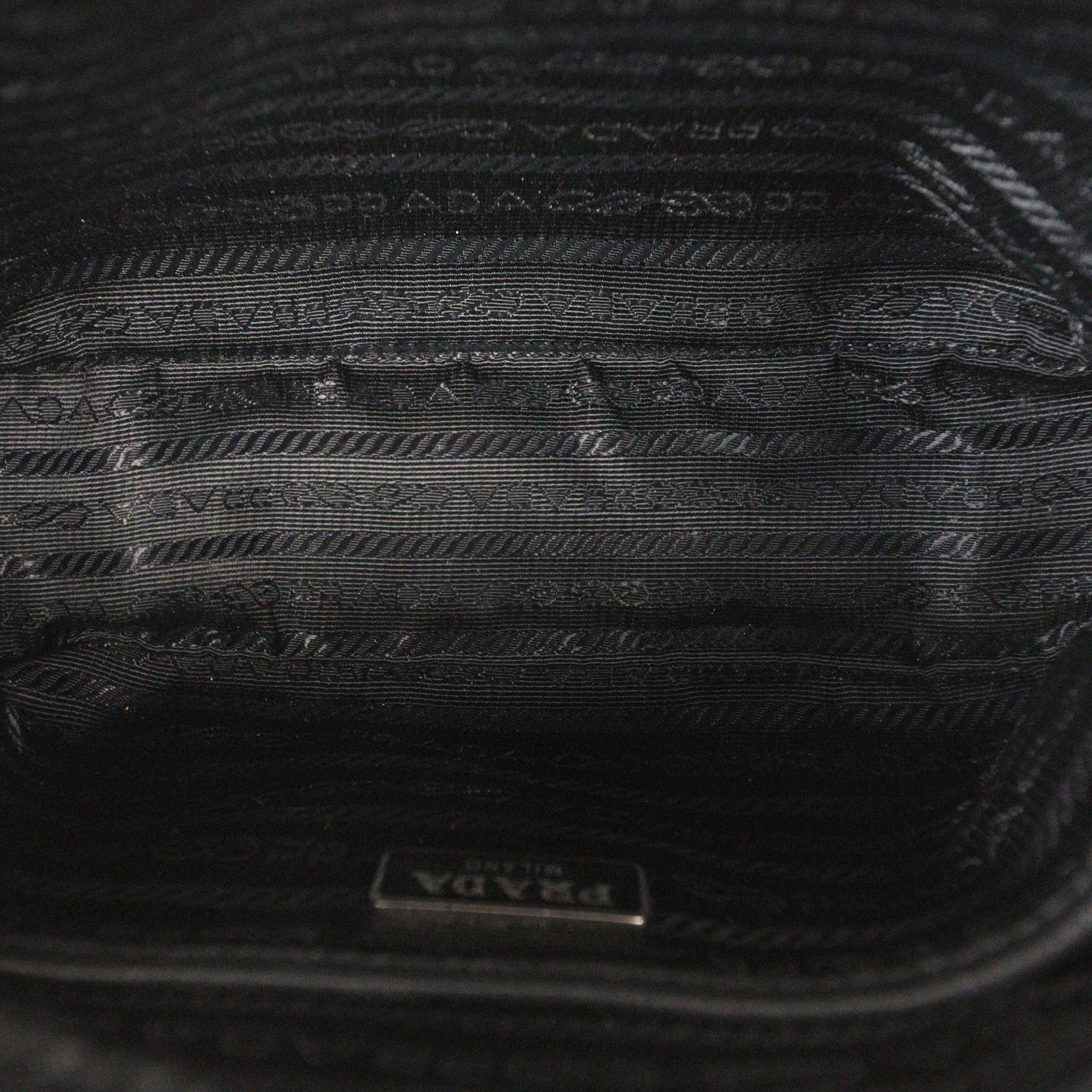 Prada Vitello Daino Zip Camera Bag