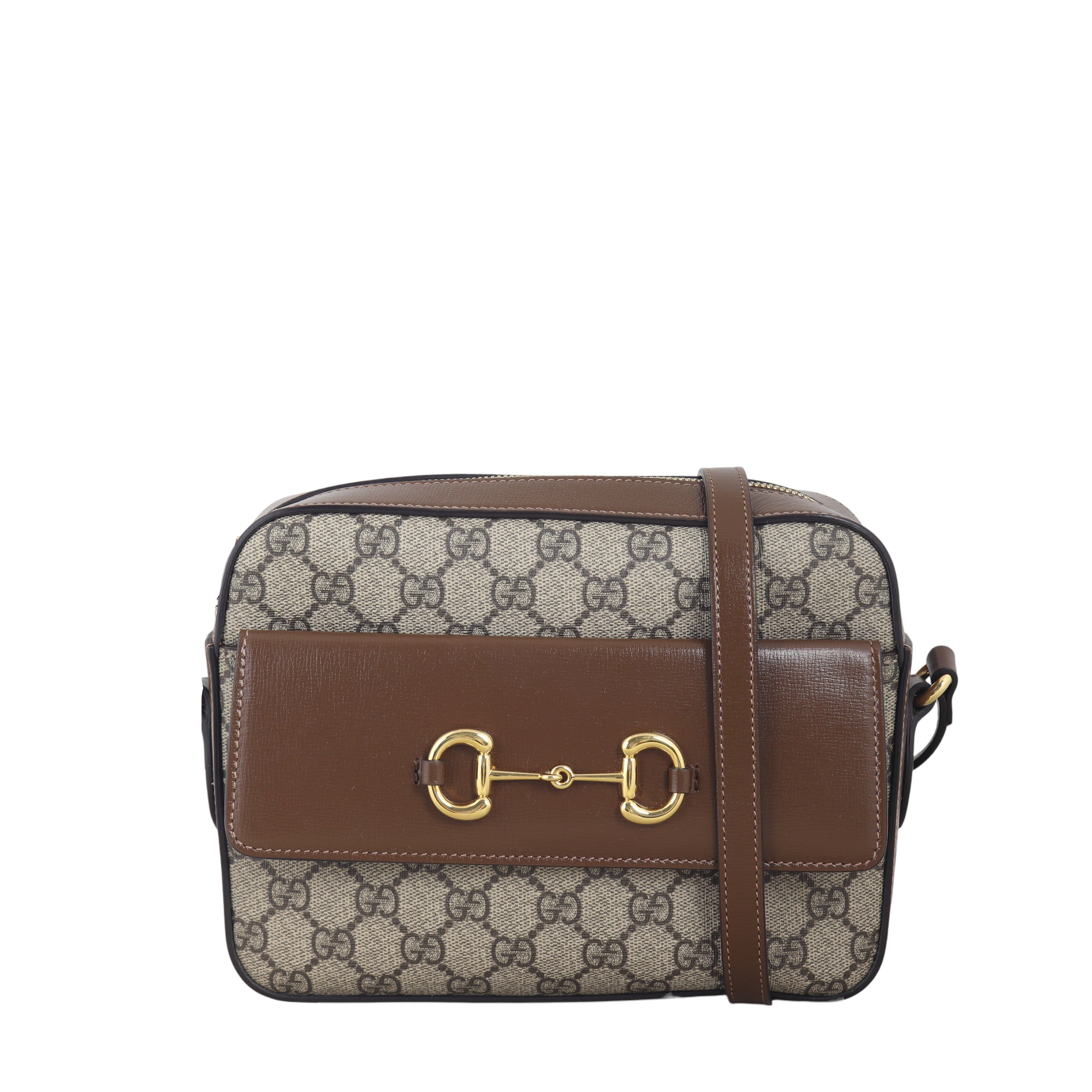 Gucci GG Supreme Horsebit 1955 Shoulder Bag Small