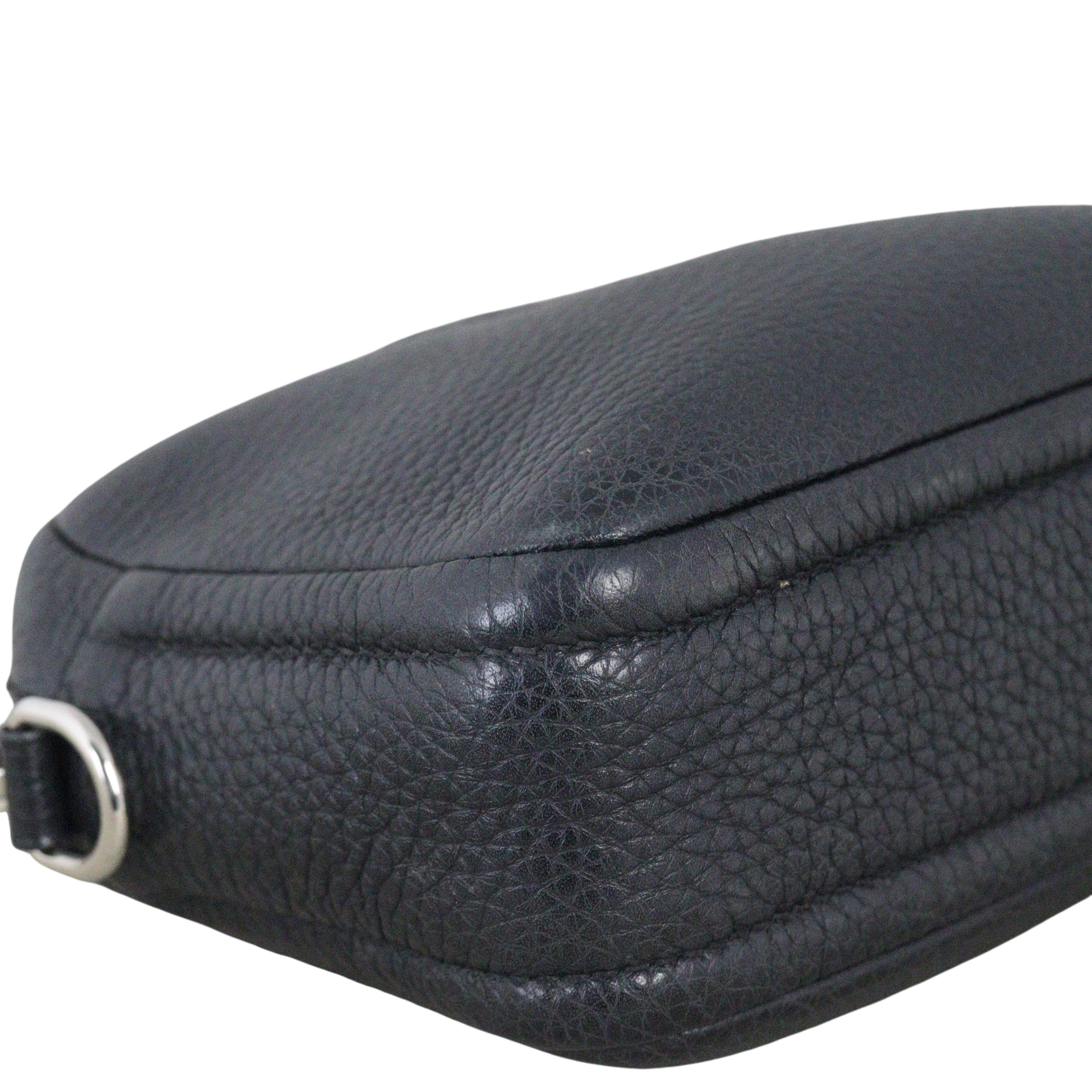 Prada Vitello Daino Zip Camera Bag