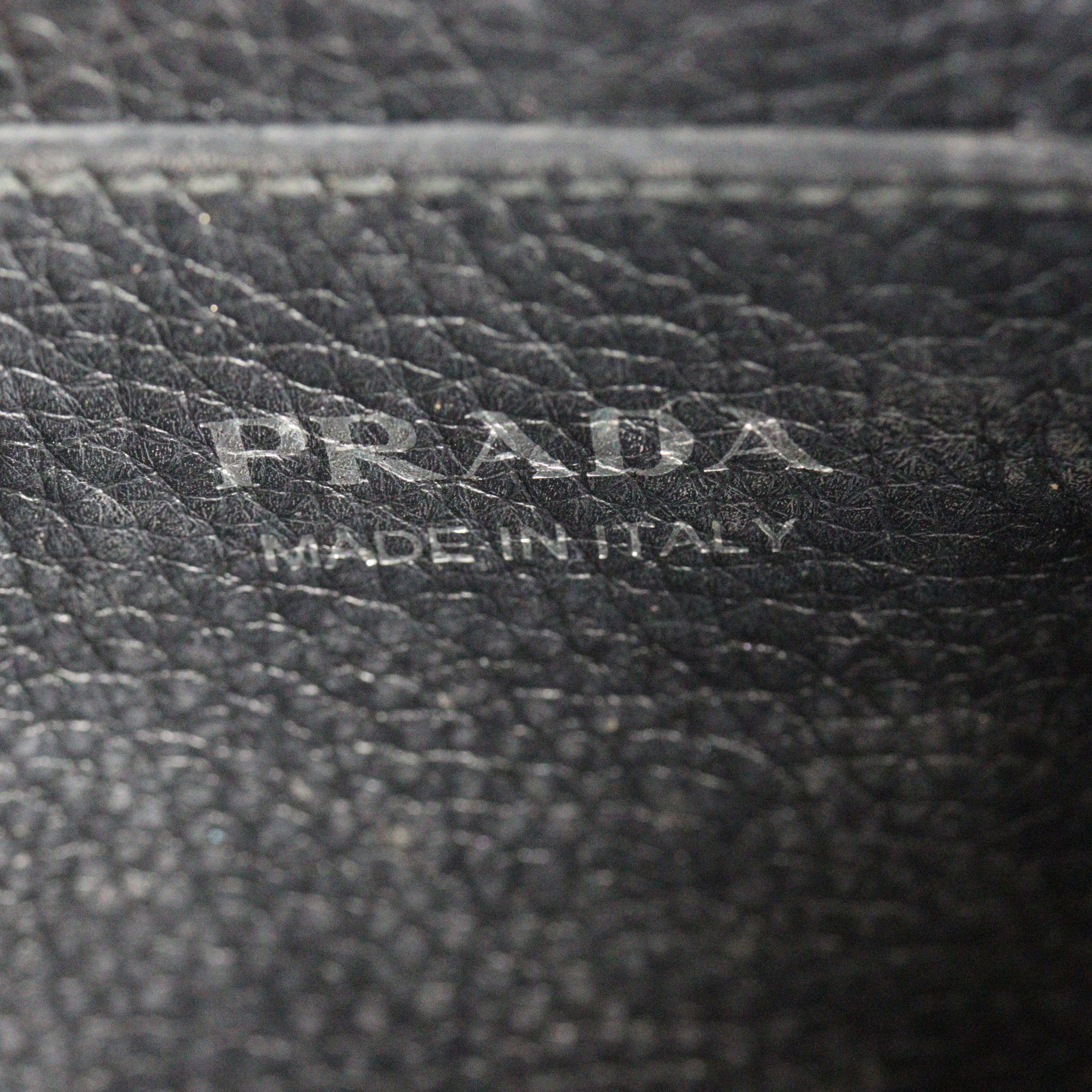 Prada Vitello Daino Zip Camera Bag