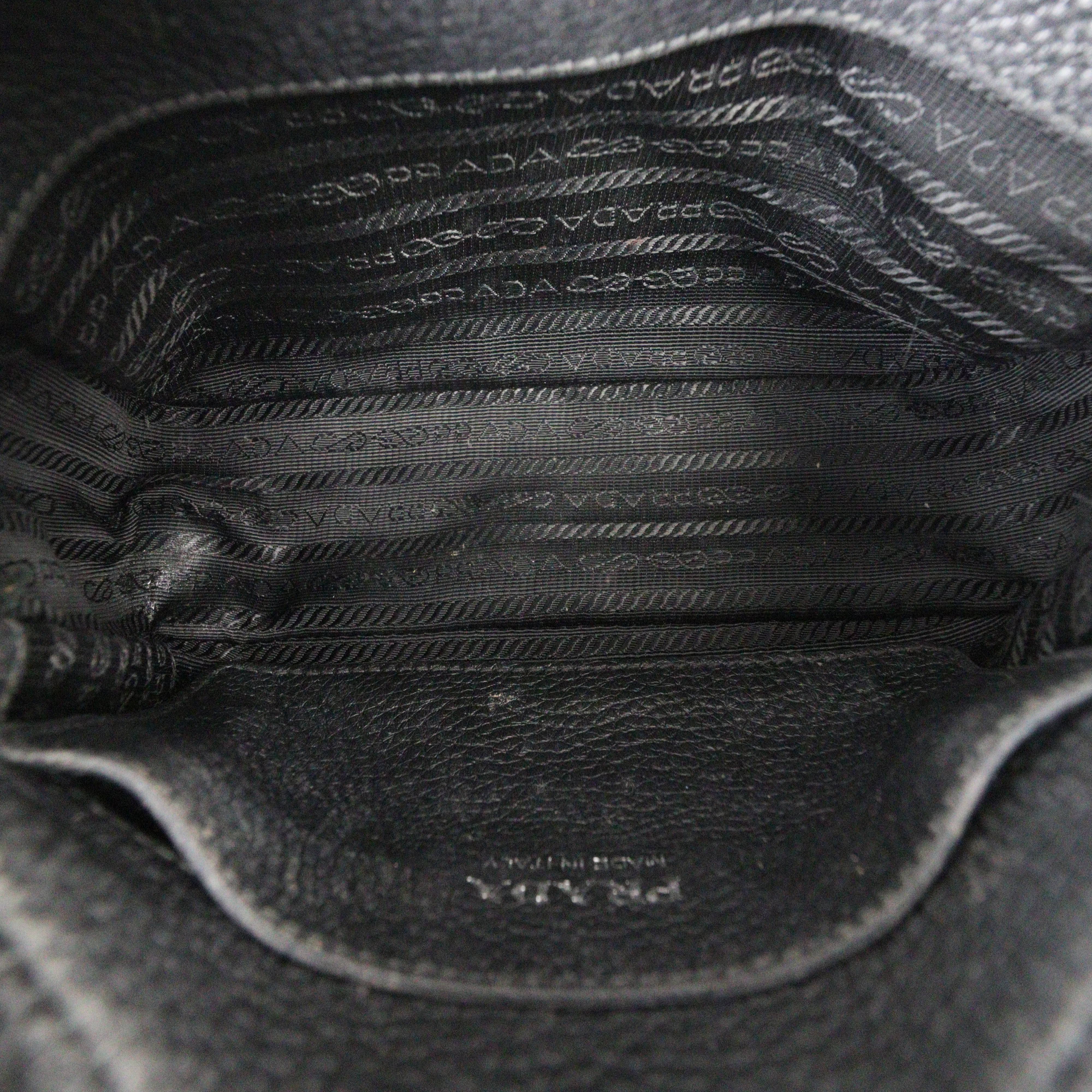 Prada Vitello Daino Zip Camera Bag