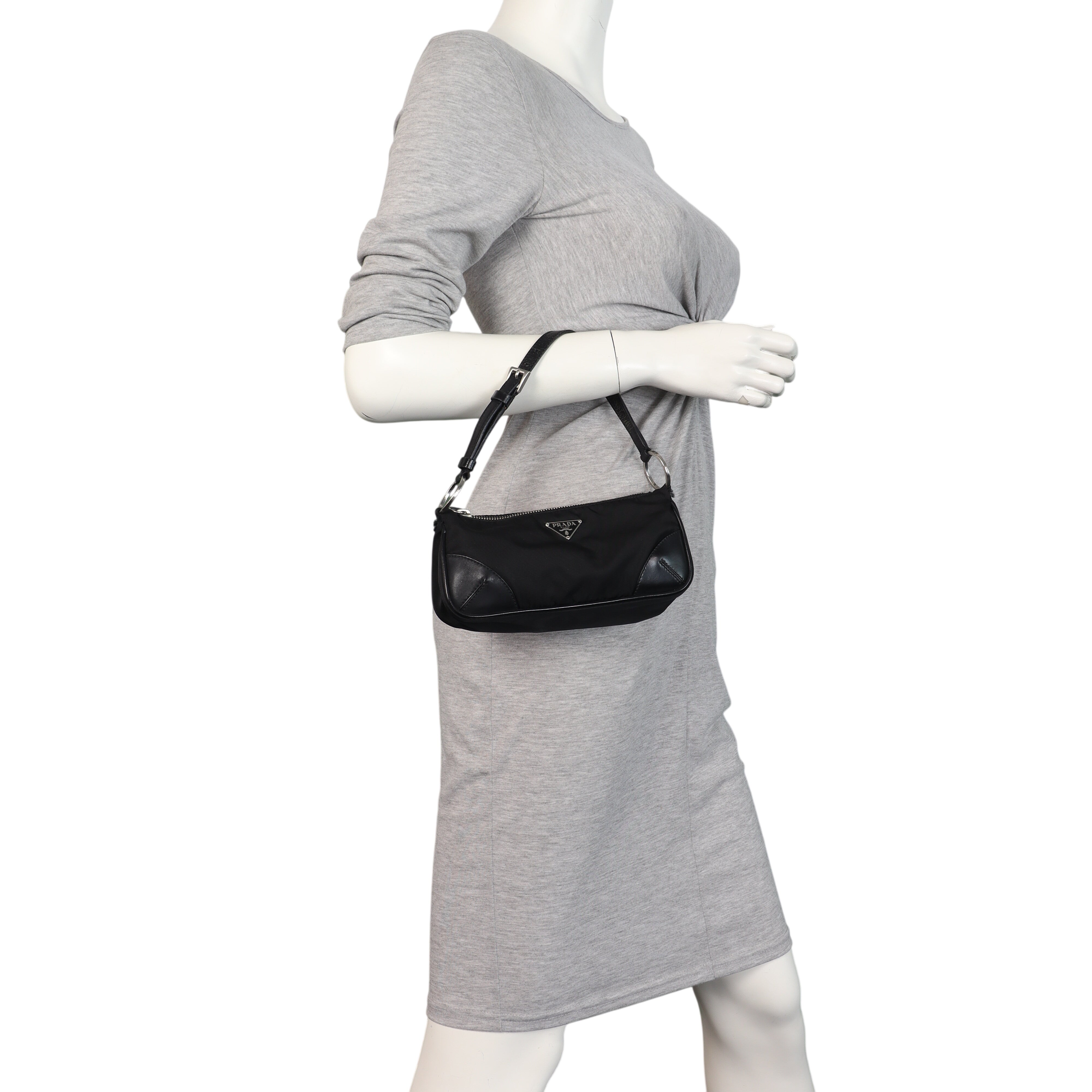 Prada Mini Tessuto Shoulder Bag