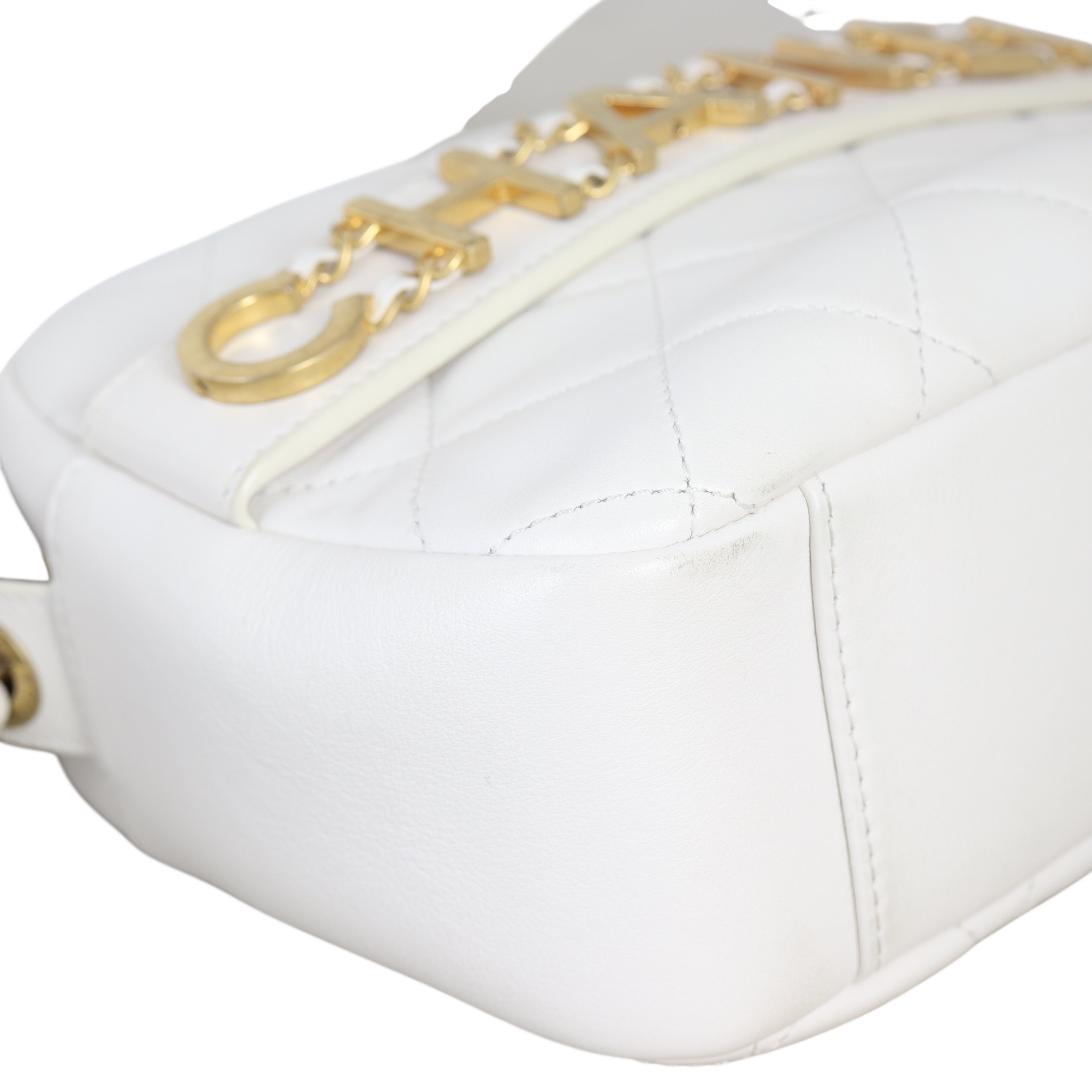 Chanel Metal Logo Camera bag