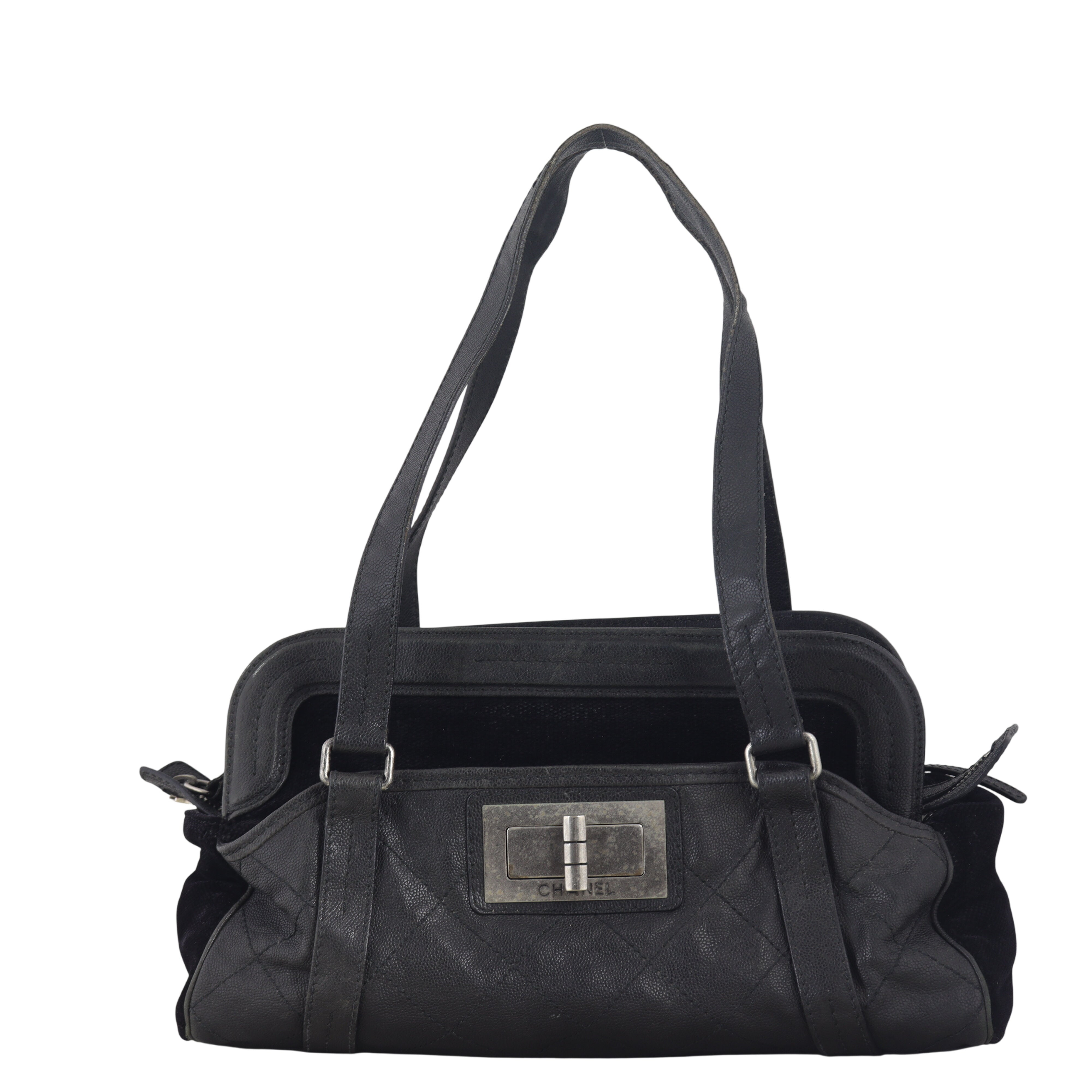 Chanel Mademoiselle Lock Bowling Bag