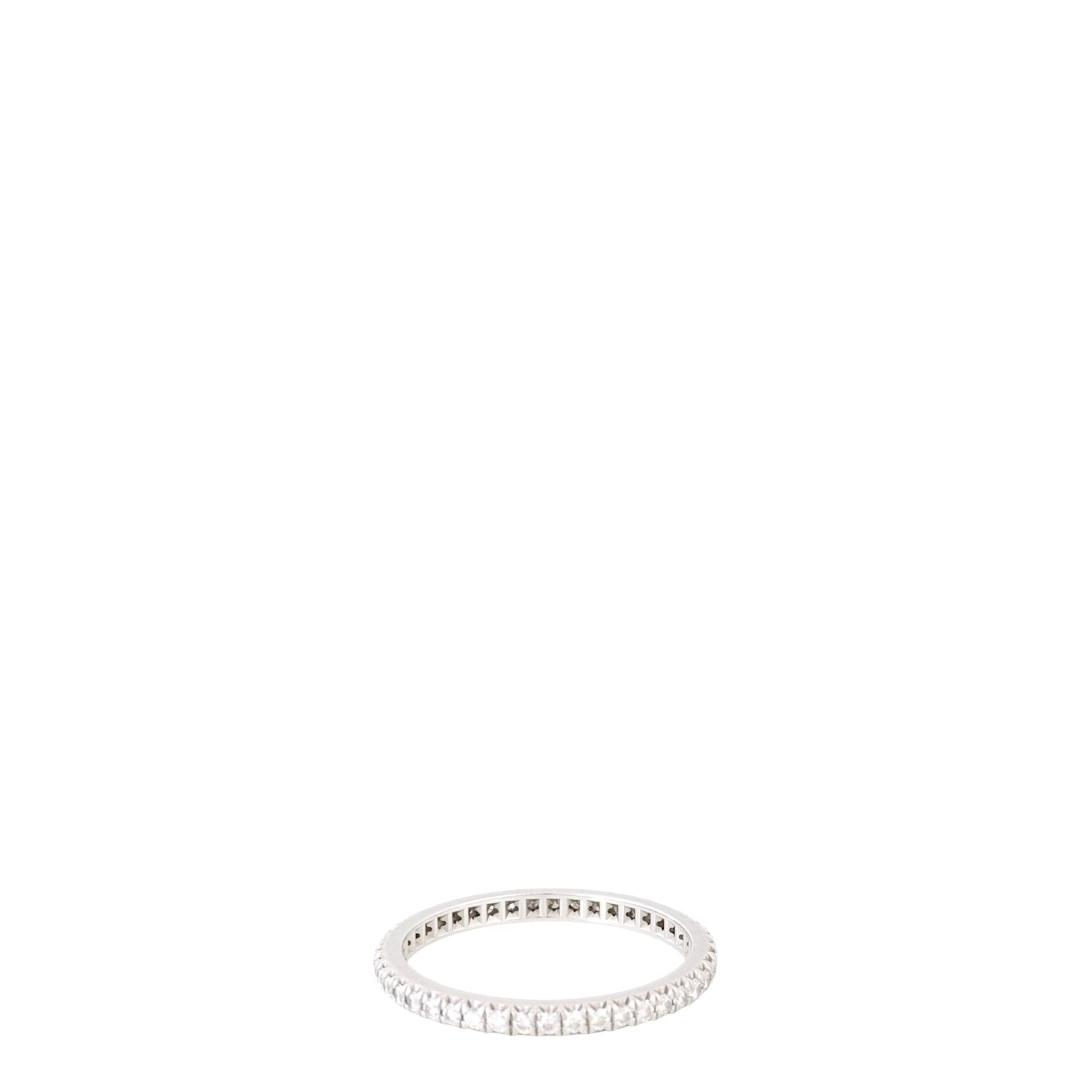 Tiffany & Co Soleste Full Eternity Platinum Diamond Ring