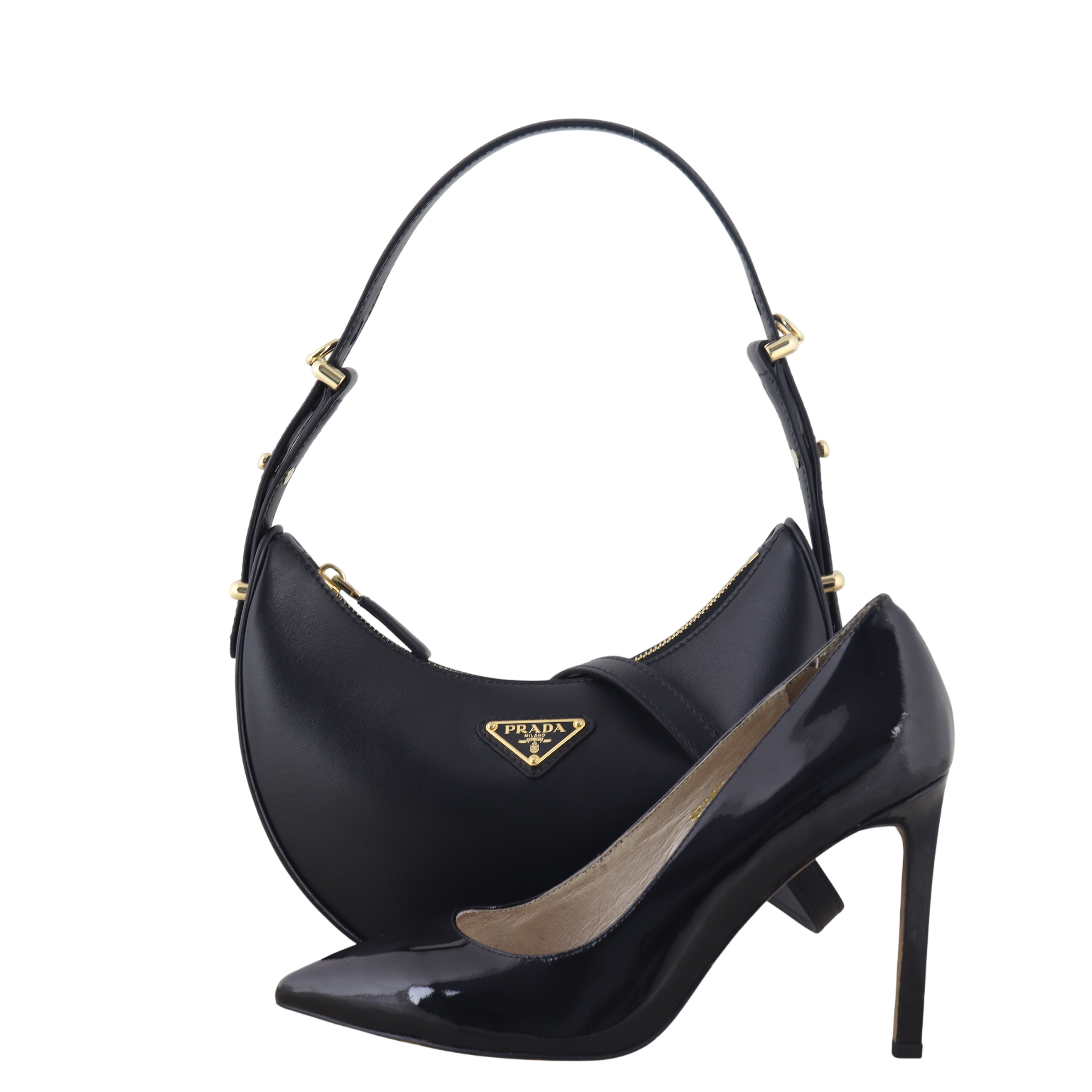 Prada Arque Shoulder Bag