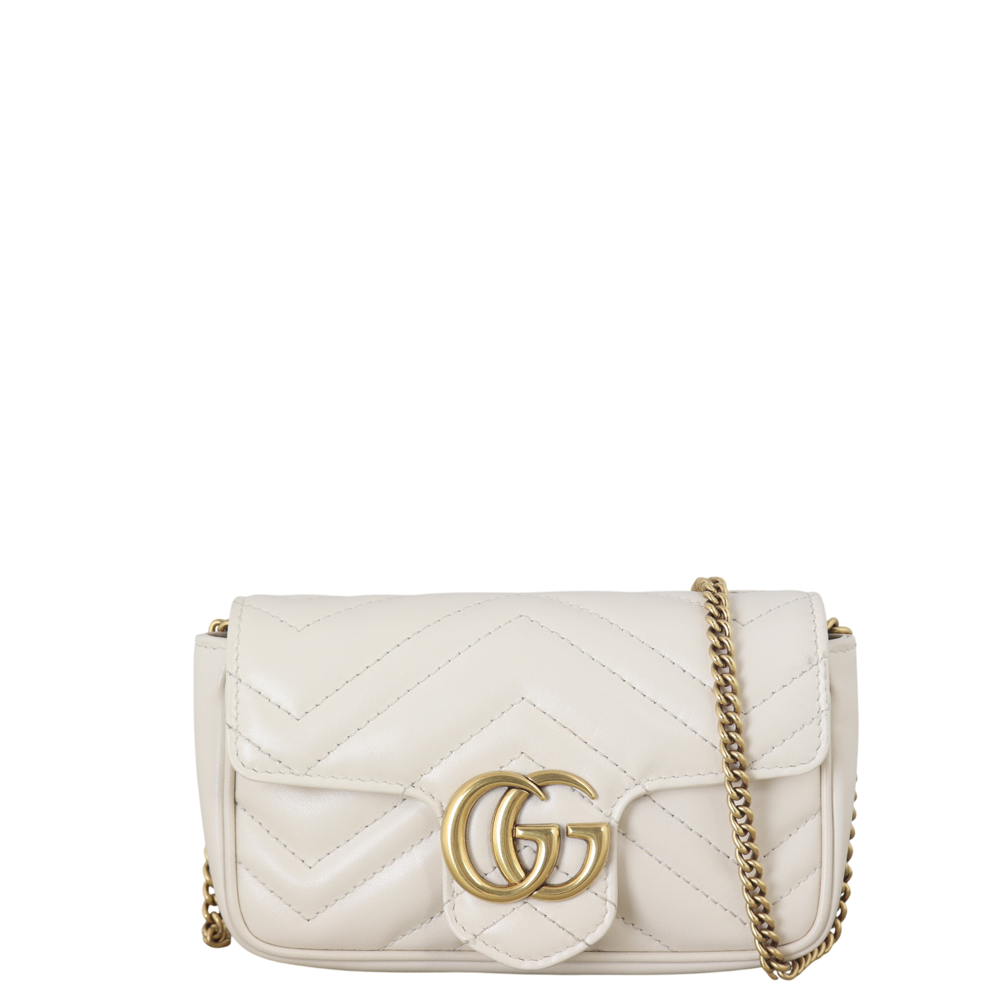 Gucci GG Marmont Matelasse Super Mini Shoulder Bag