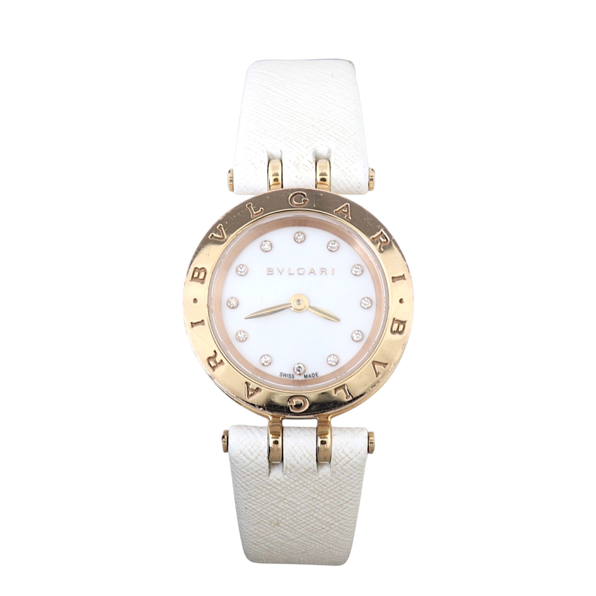 Bvlgari B.zero1 Diamond 18k Rose Gold 23mm Watch