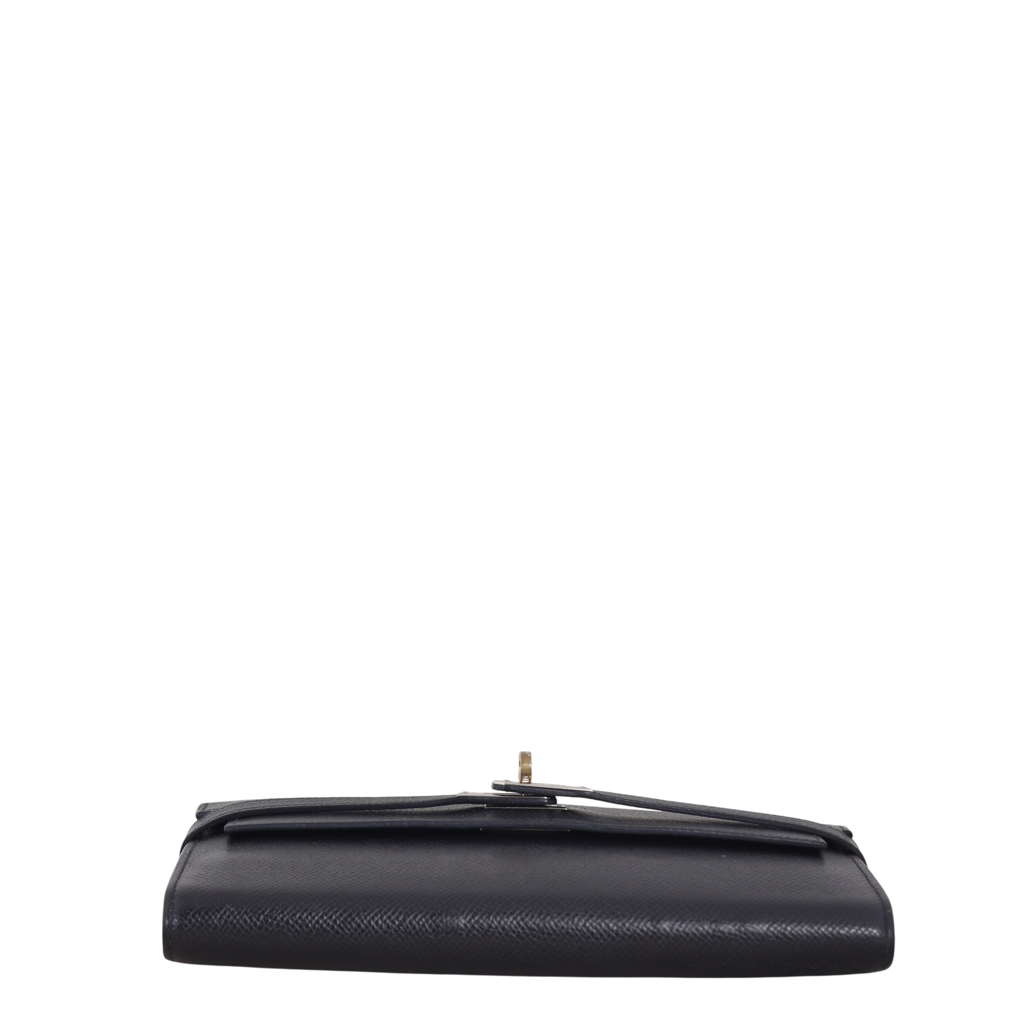 Hermes Kelly Classic Long Wallet Epsom