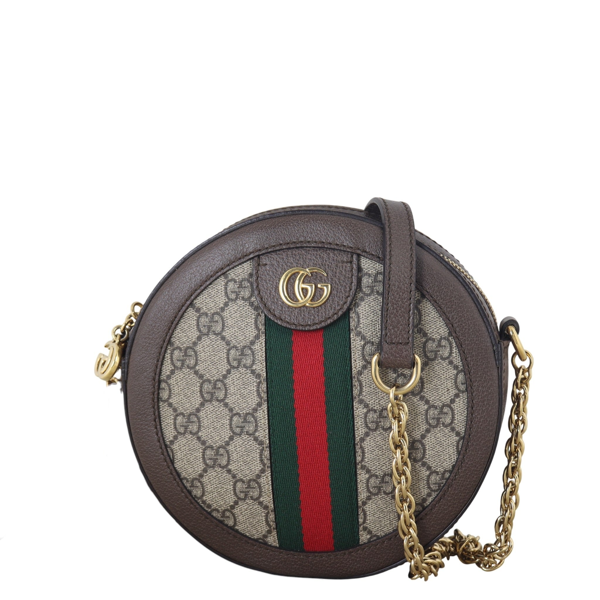 Gucci Ophidia Round Mini Shoulder Bag