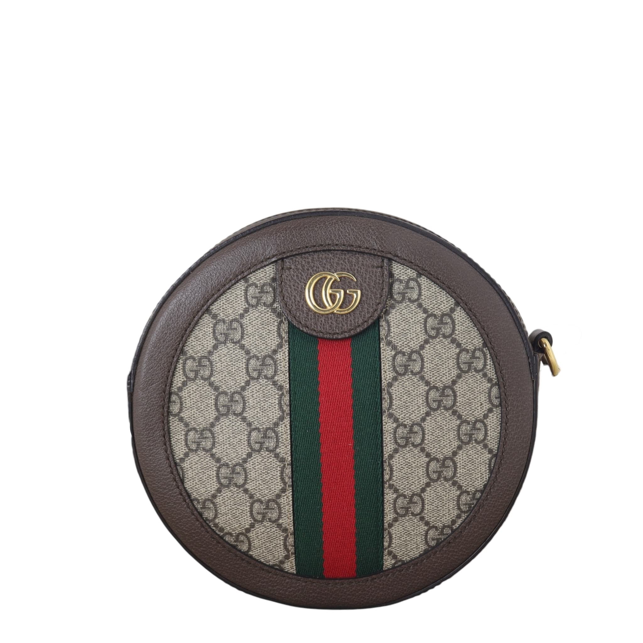 Gucci Ophidia Round Mini Shoulder Bag