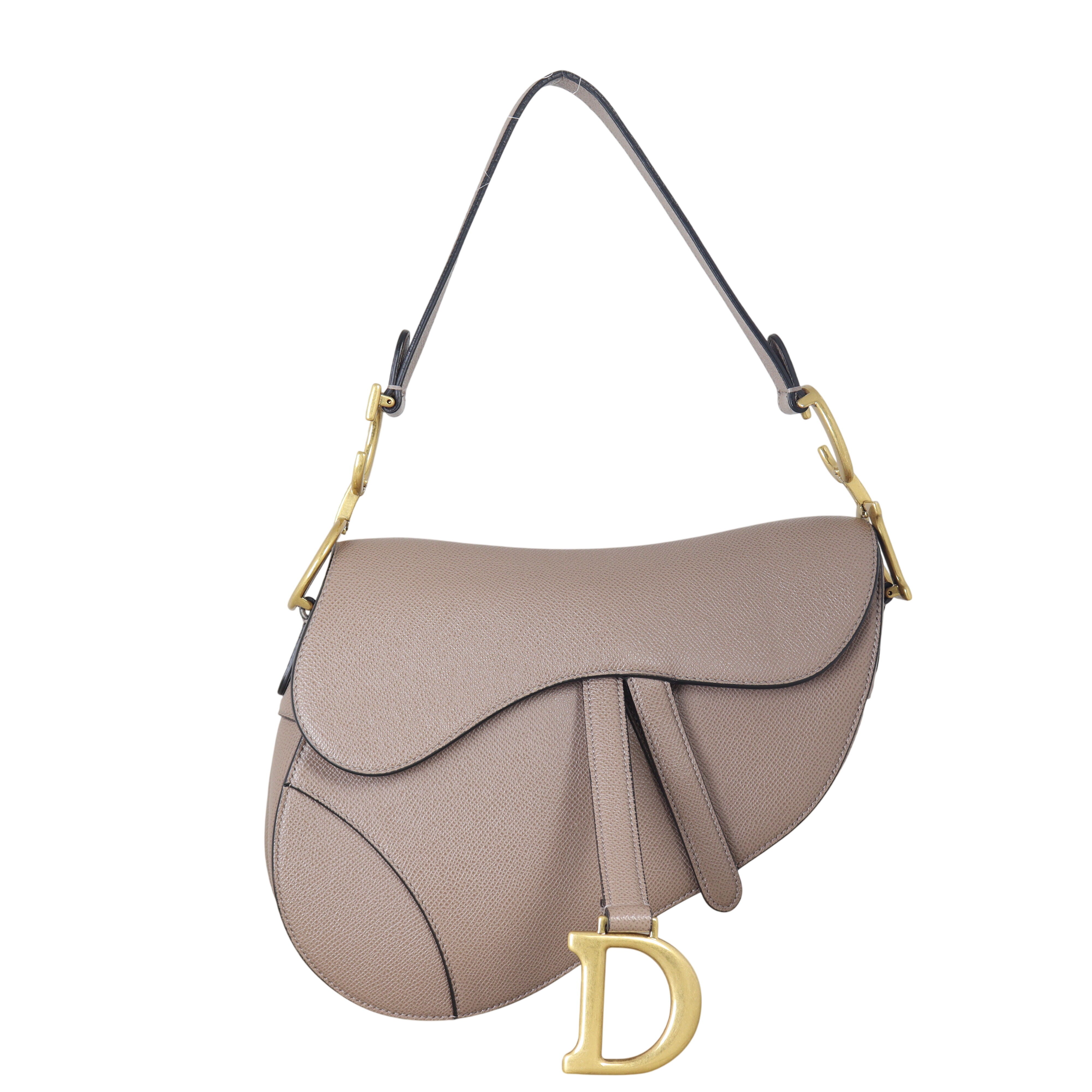 Dior Saddle Bag with Embroidered Strap