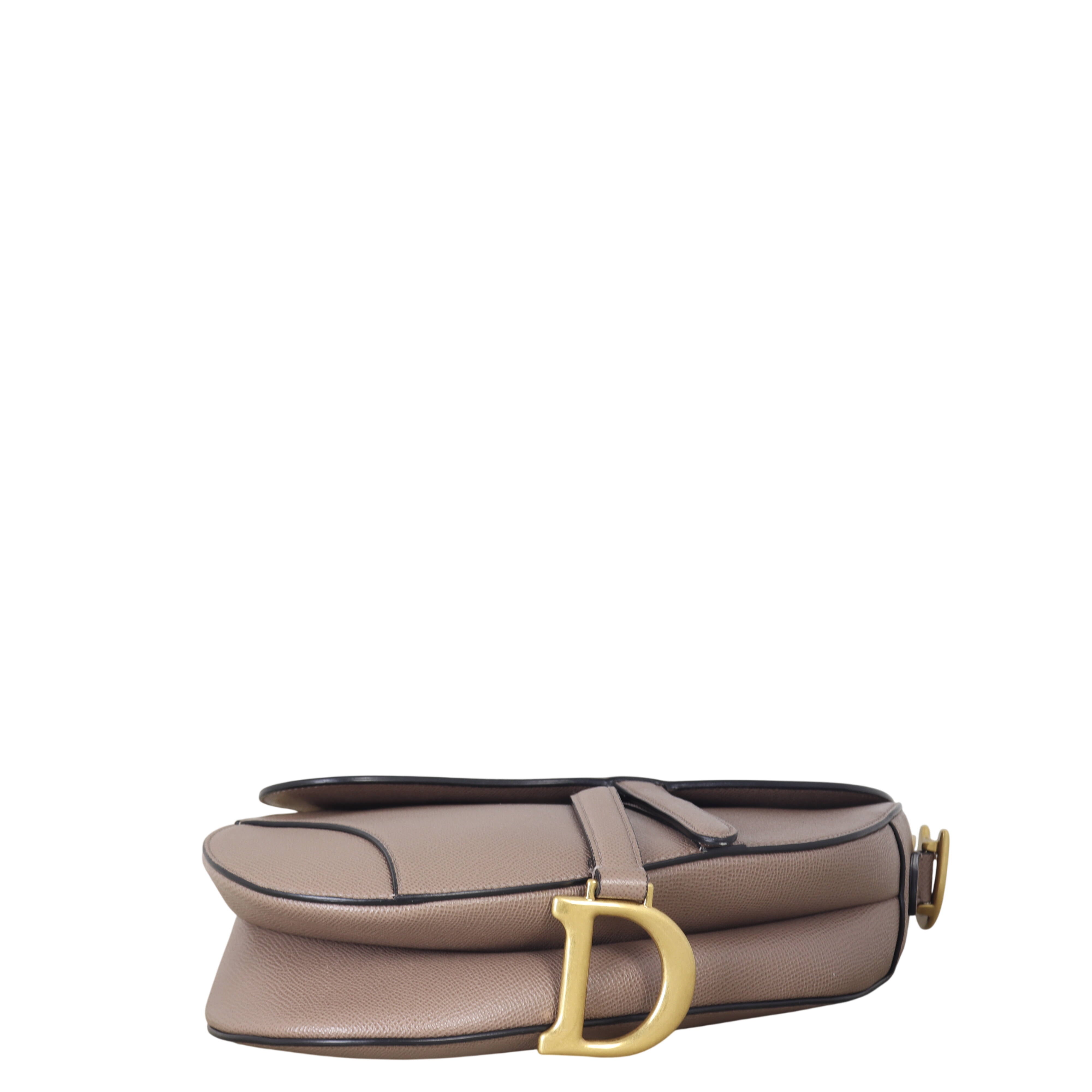 Dior Saddle Bag with Embroidered Strap