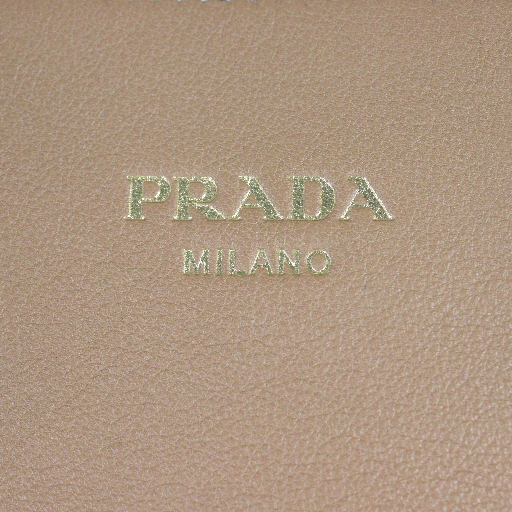 Prada Soft Leather Tote Bag Medium