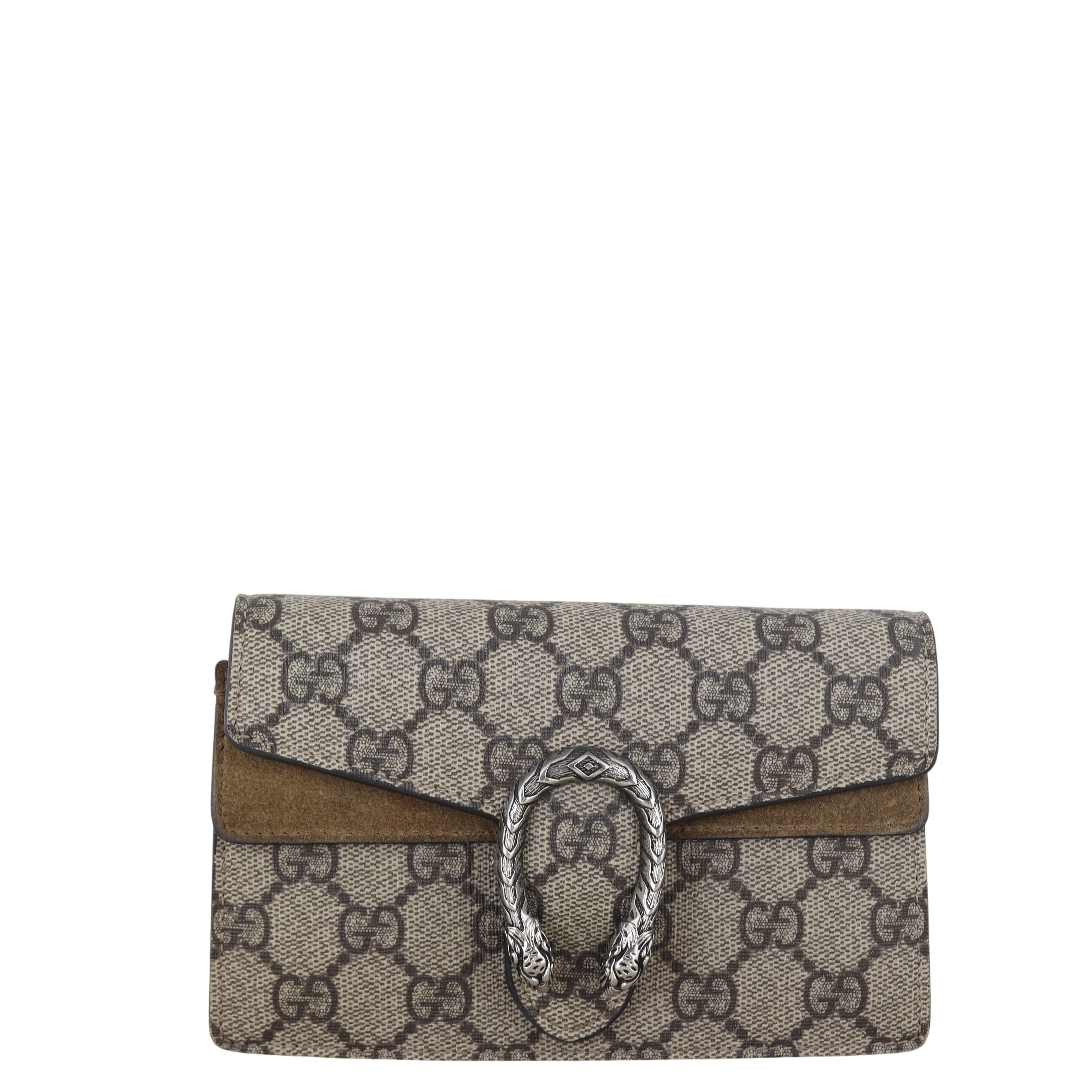 Gucci Dionysus GG Supreme Super Mini Bag