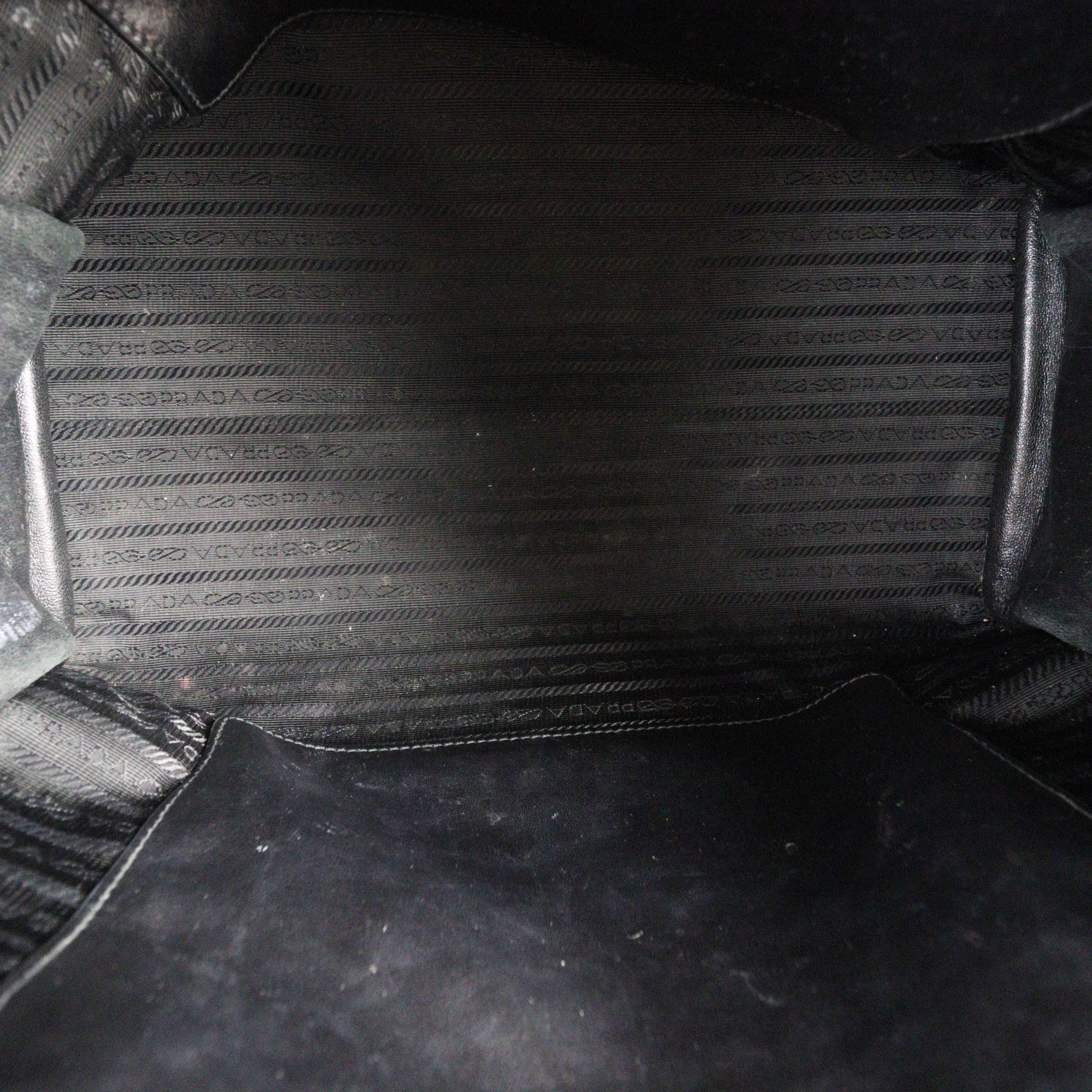 Prada Saffiano Cuir Monochrome Small Bag