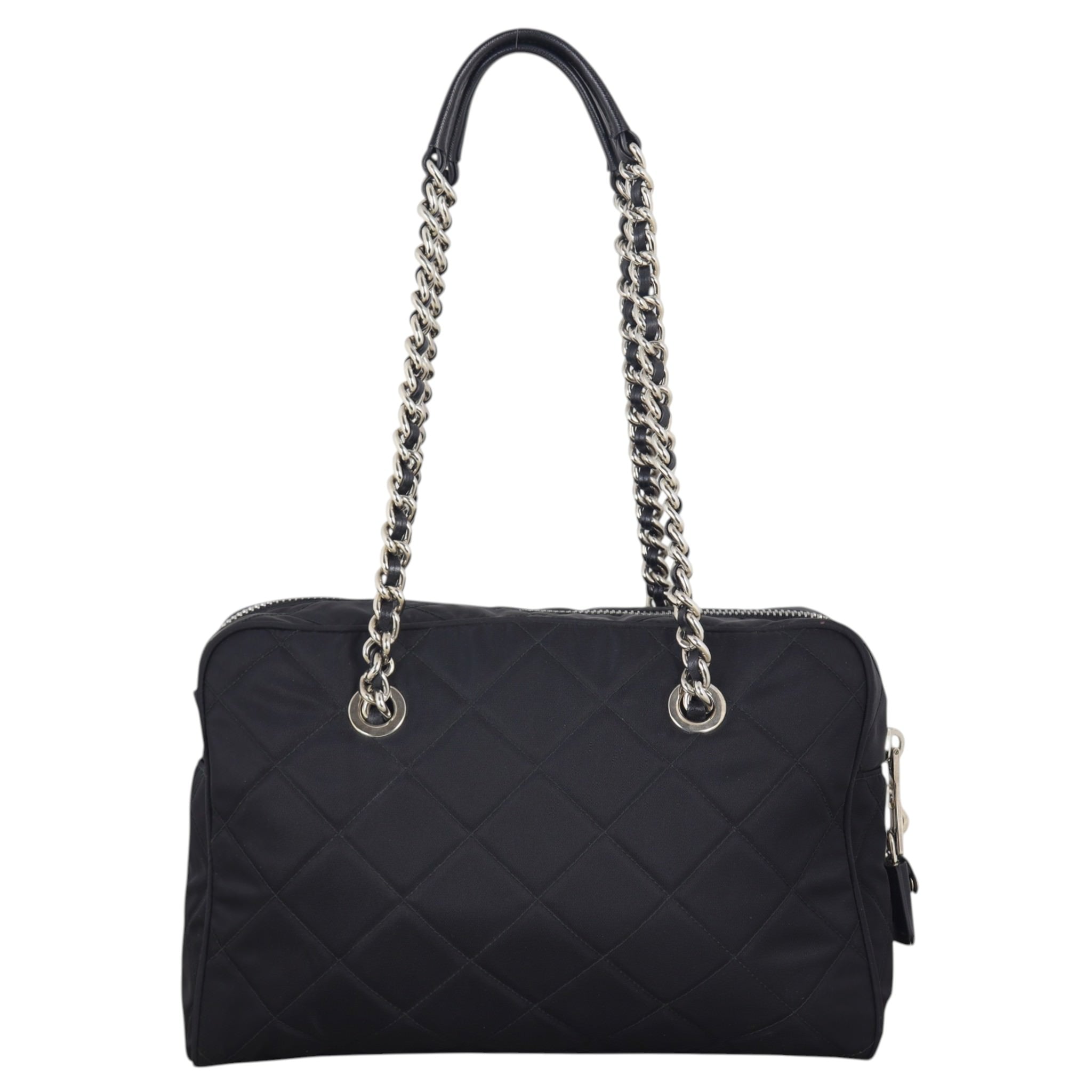 Prada Impuntu Tessuto Shoulder Bag