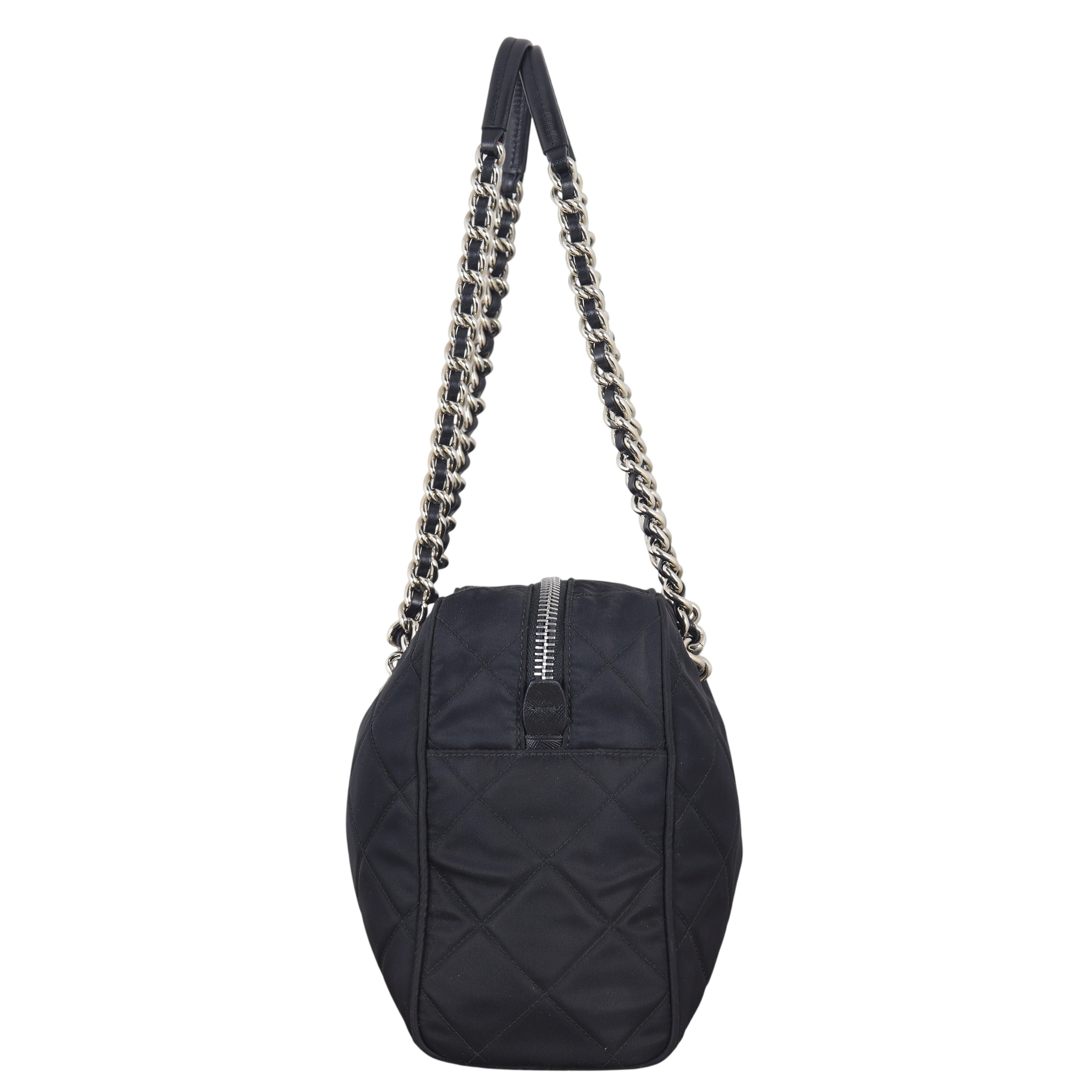 Prada Impuntu Tessuto Shoulder Bag