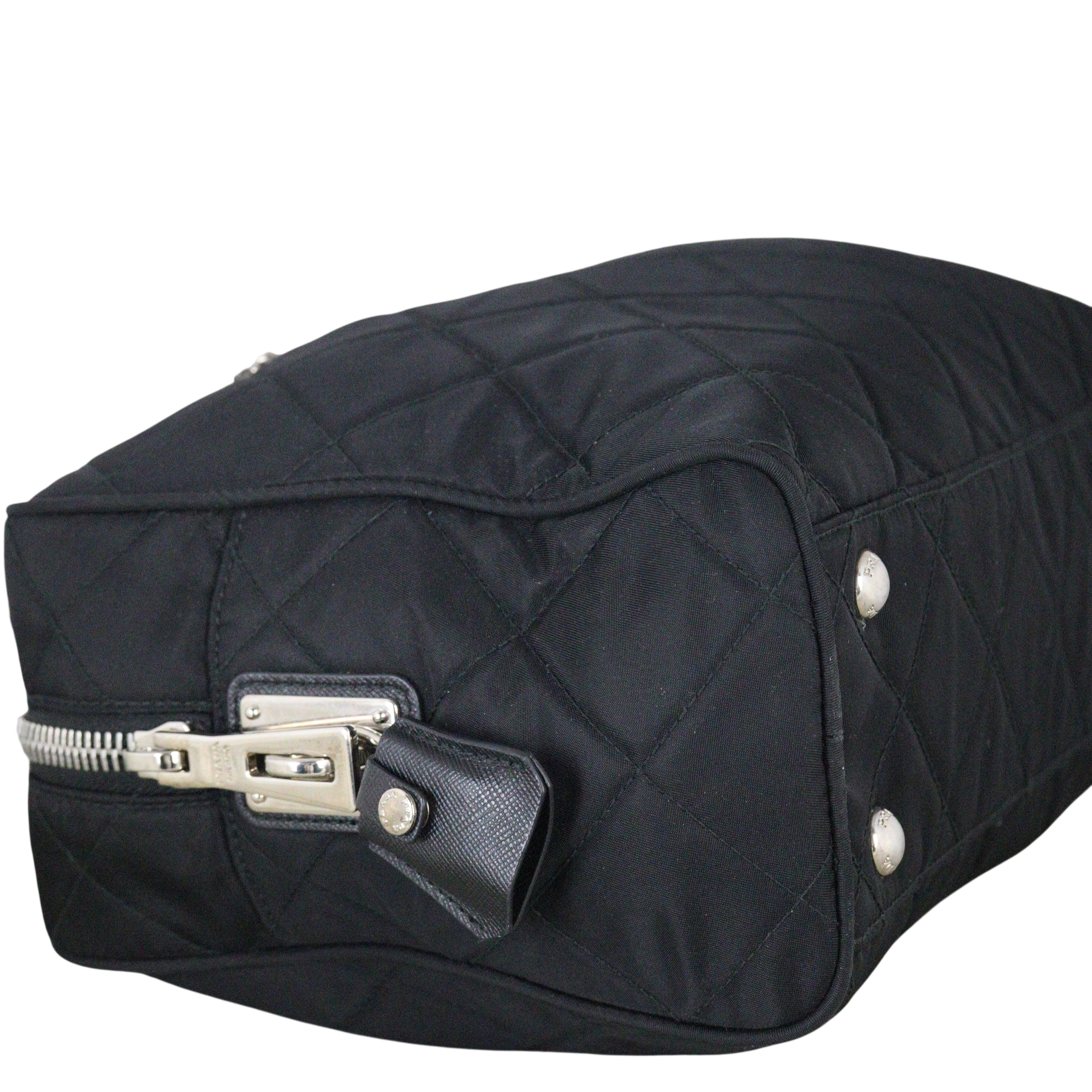 Prada Impuntu Tessuto Shoulder Bag