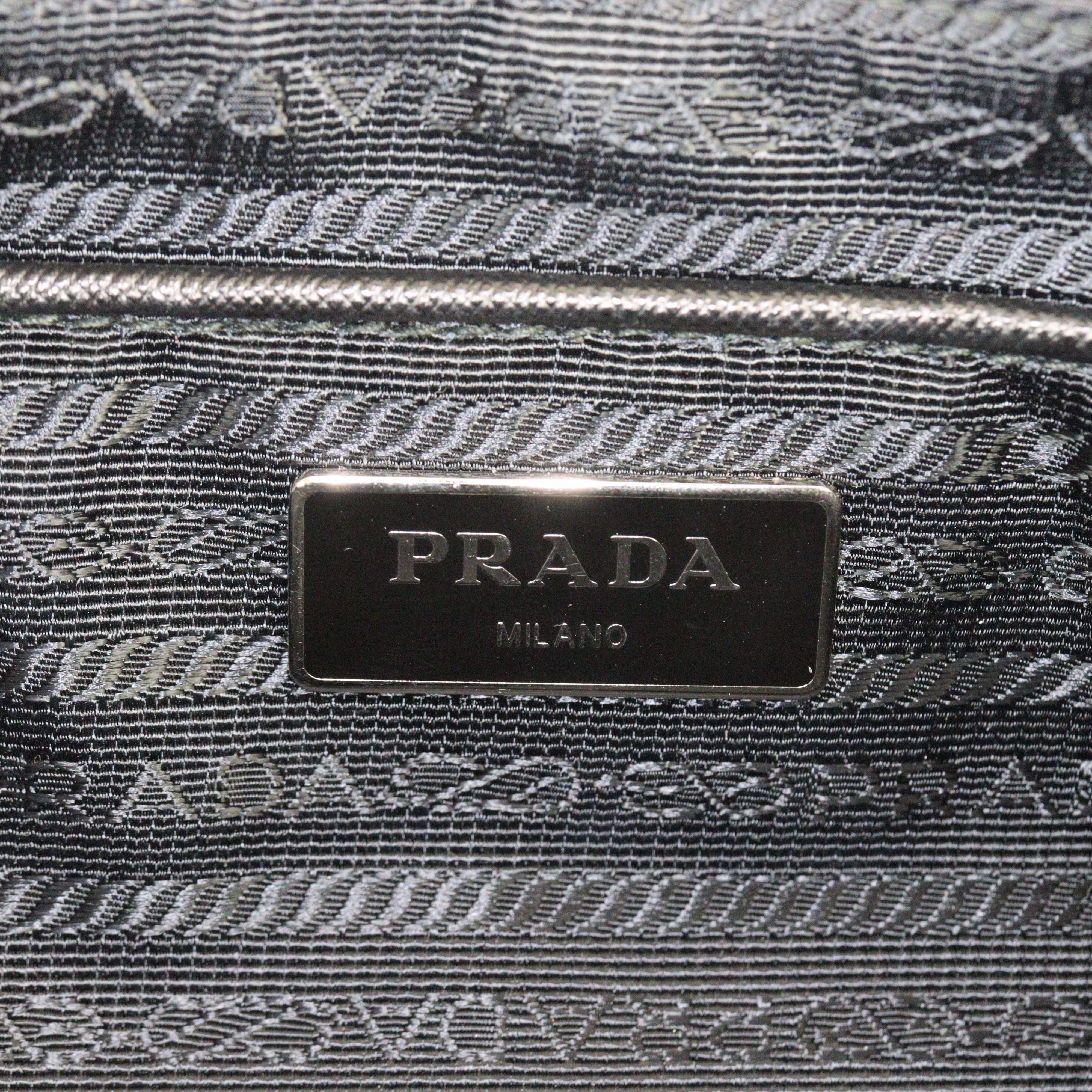 Prada Impuntu Tessuto Shoulder Bag