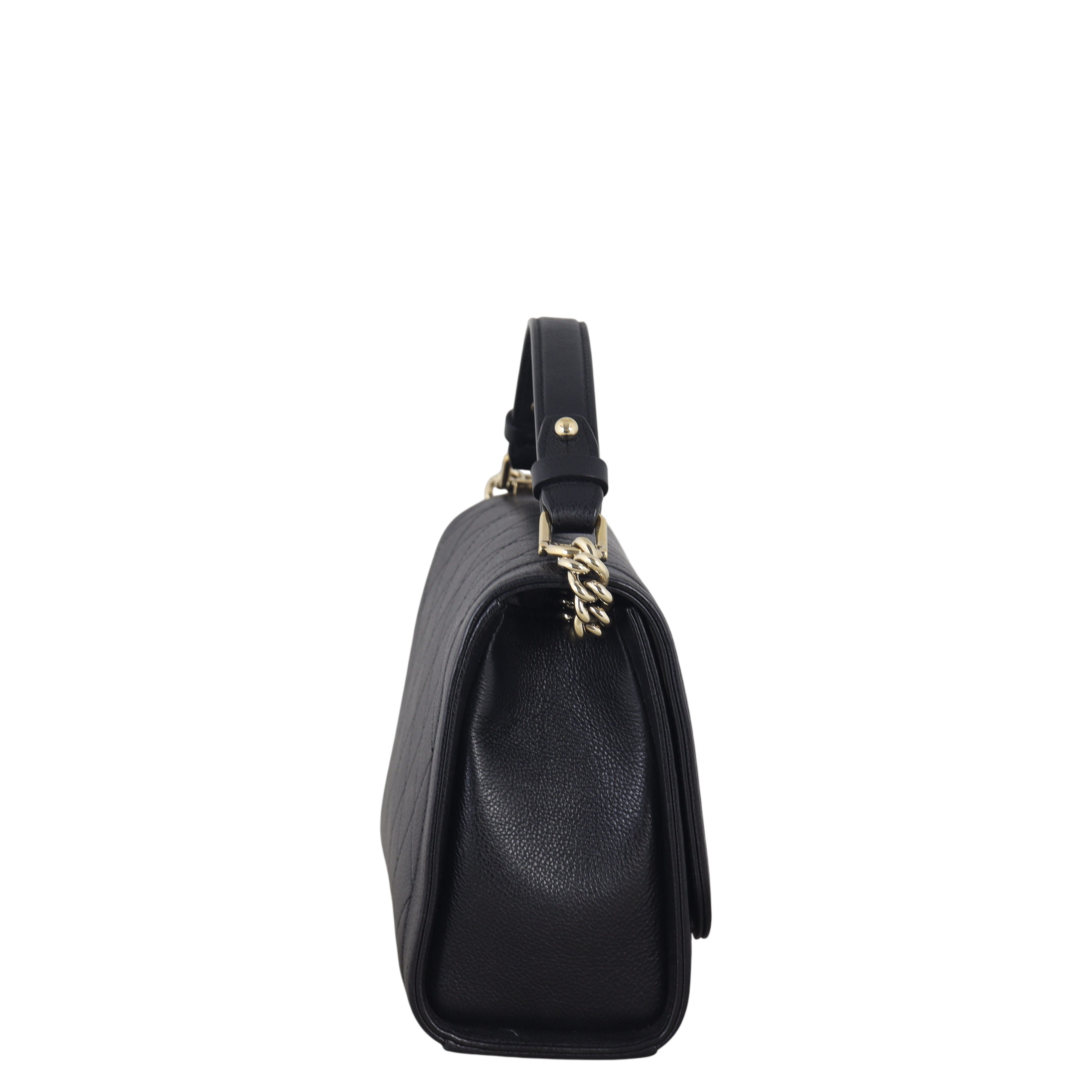 Chanel Label Click Flap Bag