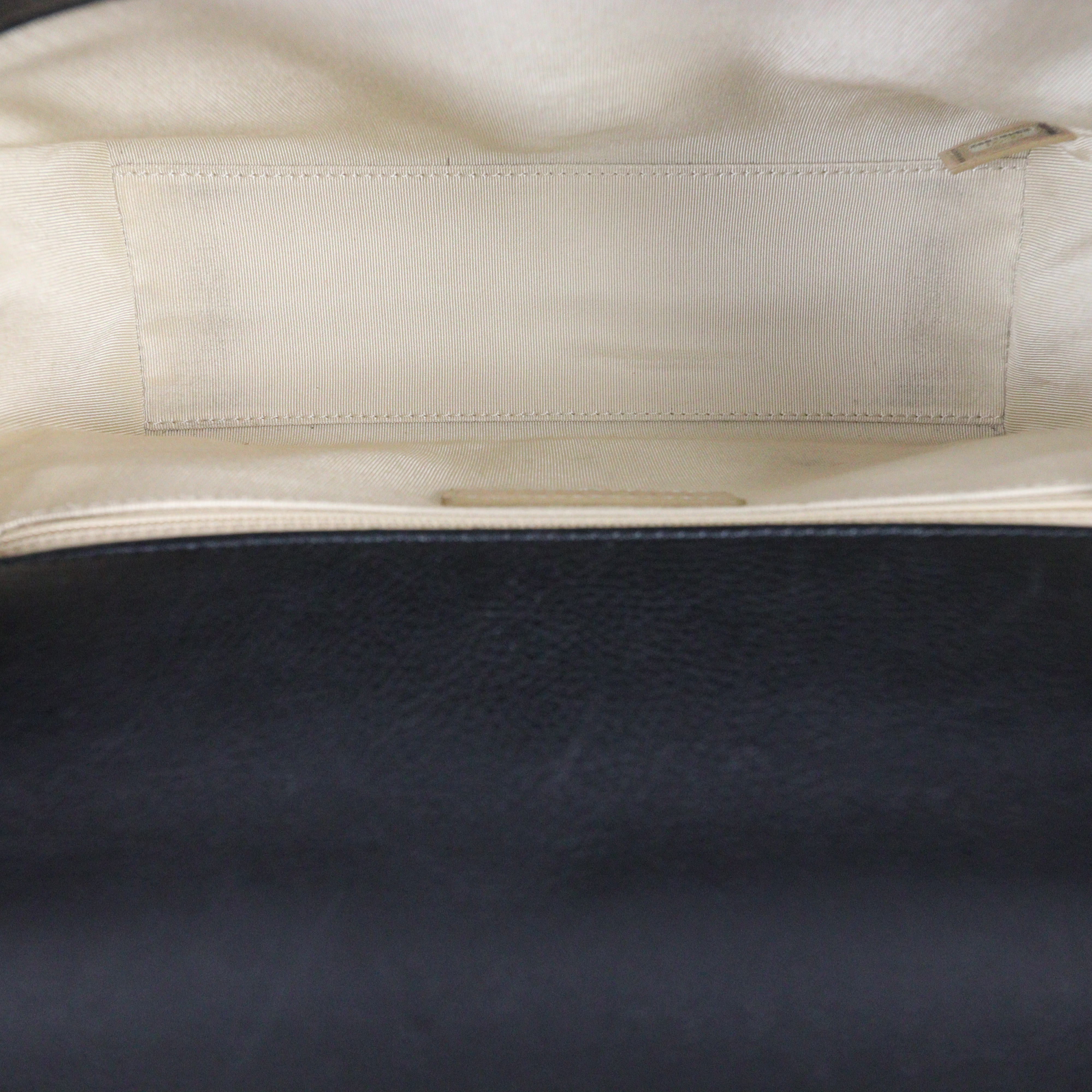 Chanel Label Click Flap Bag