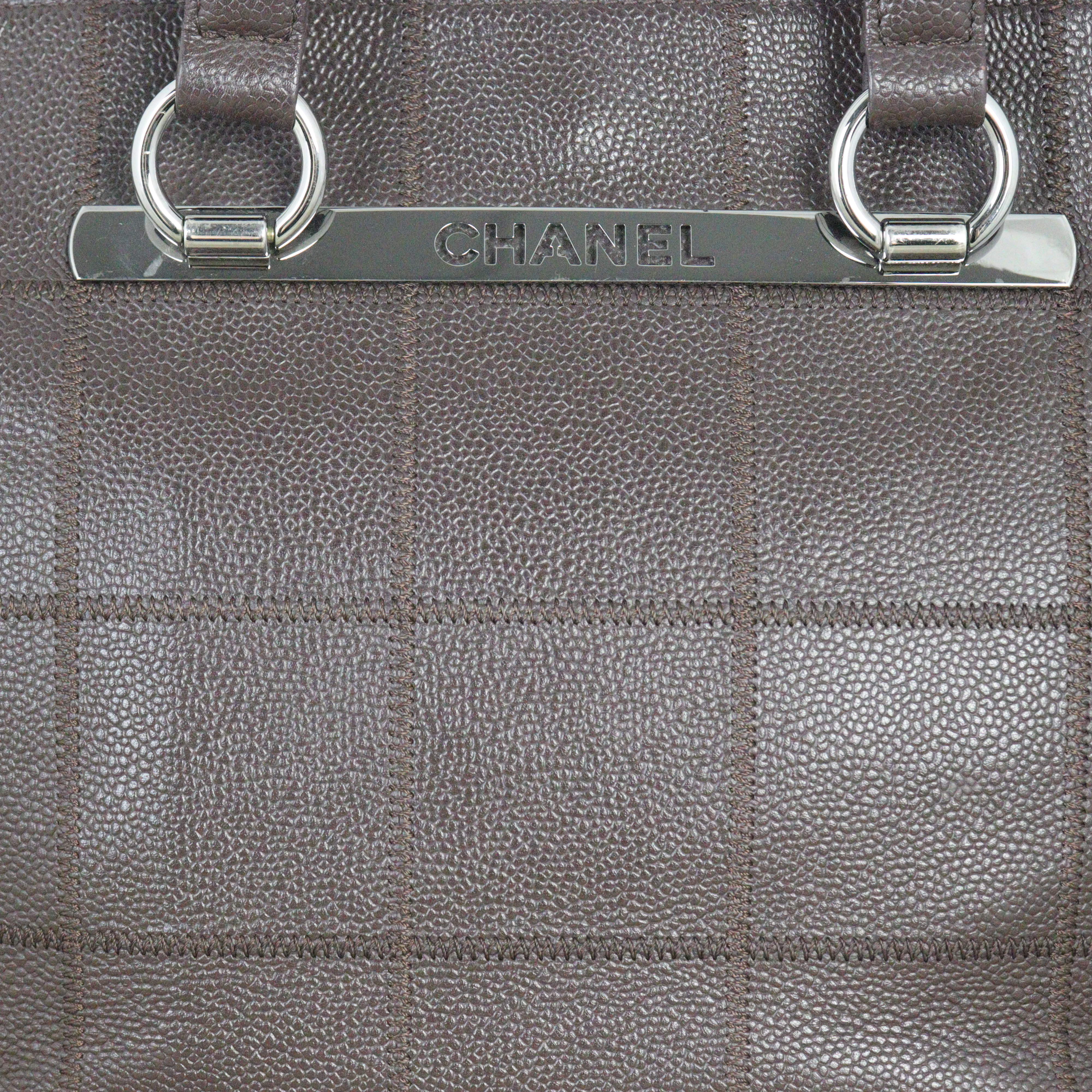 Chanel Chocolate Bar Tote