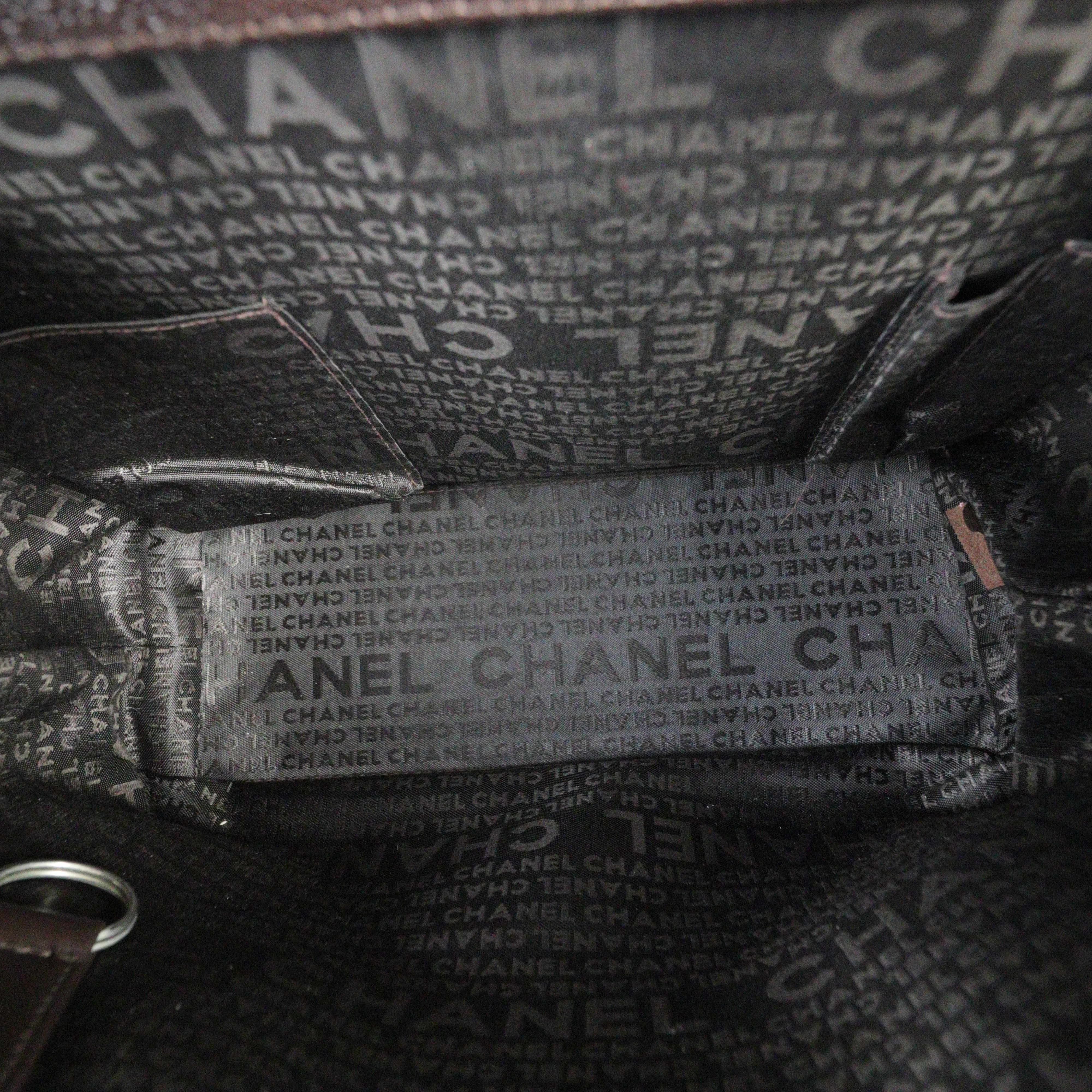 Chanel Chocolate Bar Tote