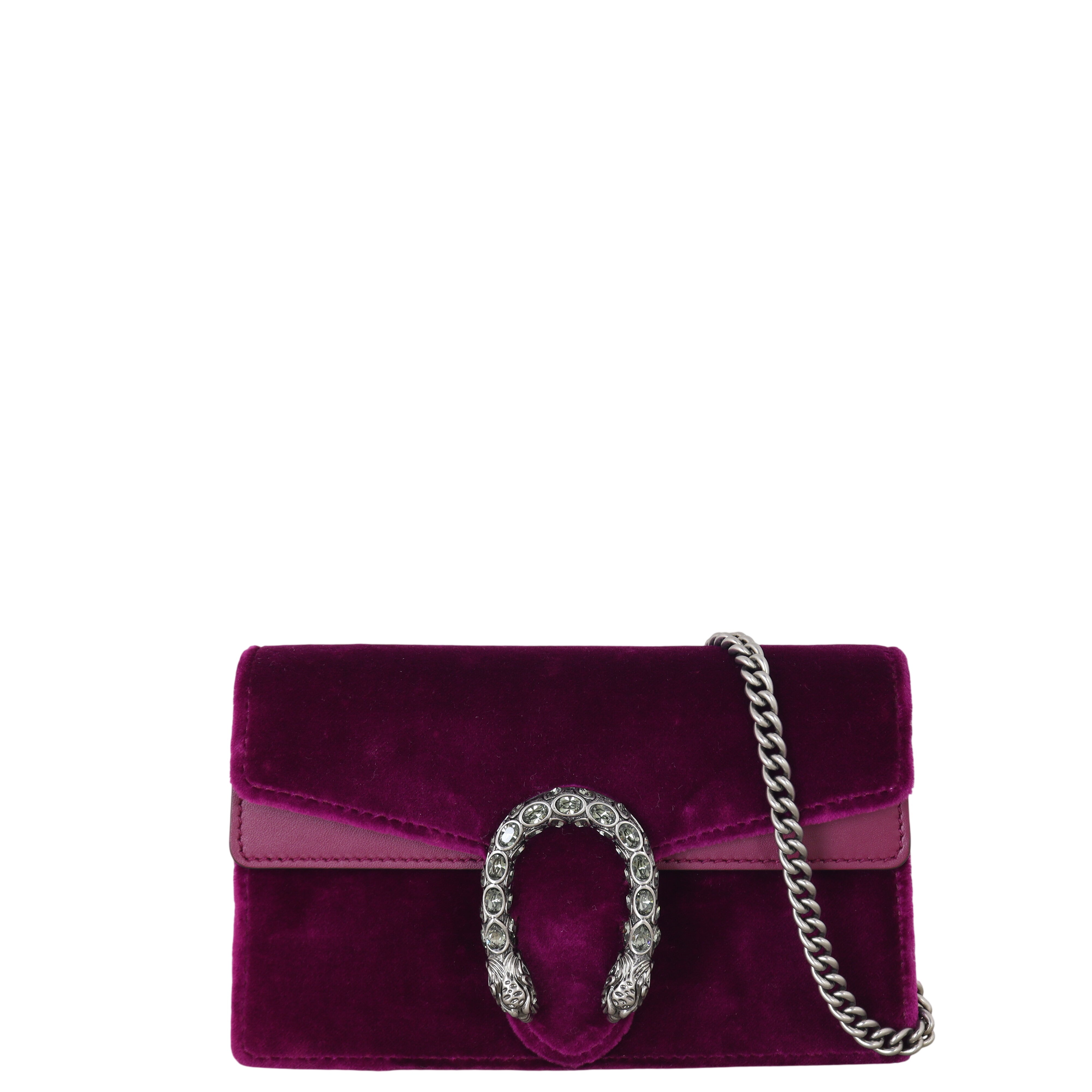 Gucci Dionysus Velvet Super Mini Shoulder Bag