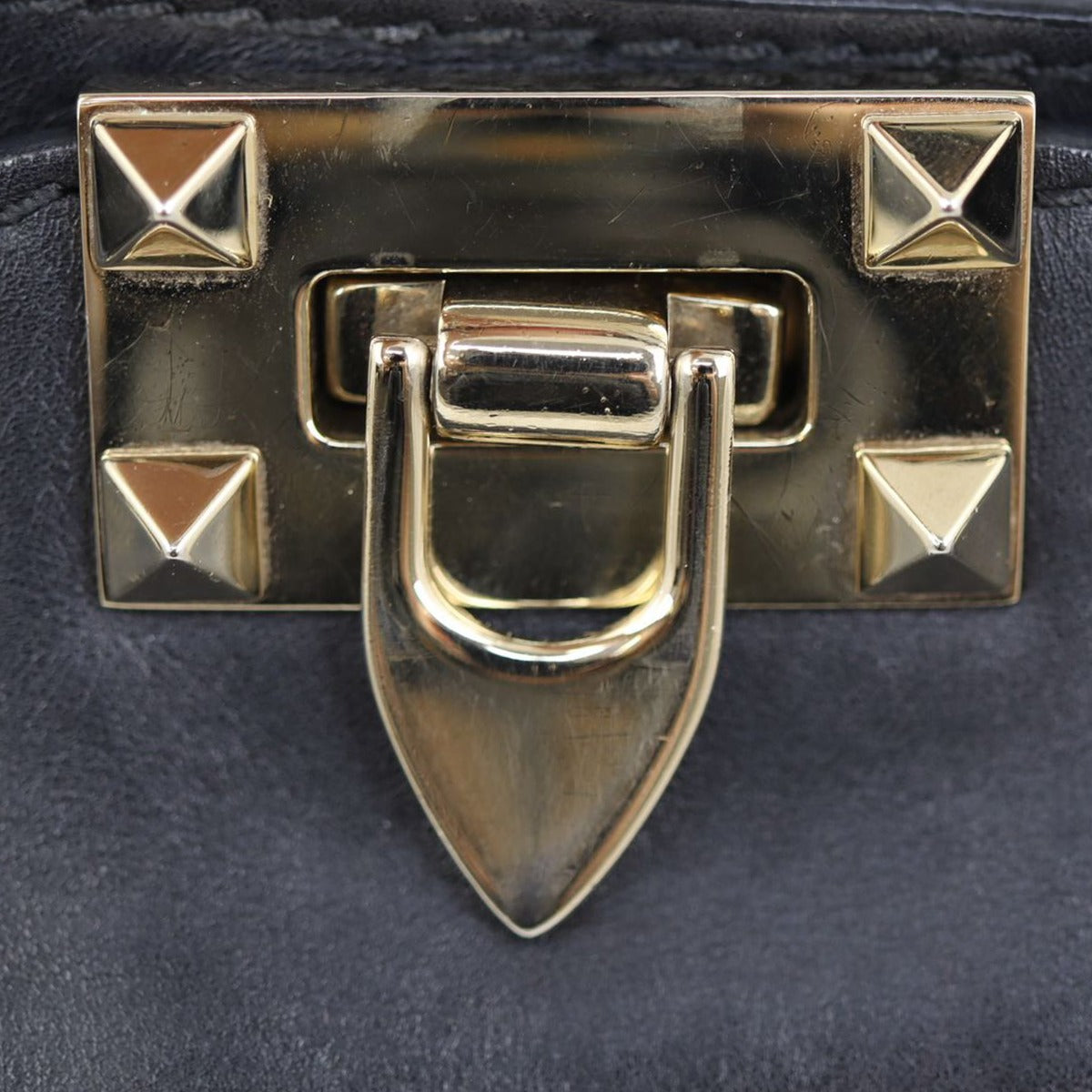 Valentino Rockstud Mini Tote Hardware

