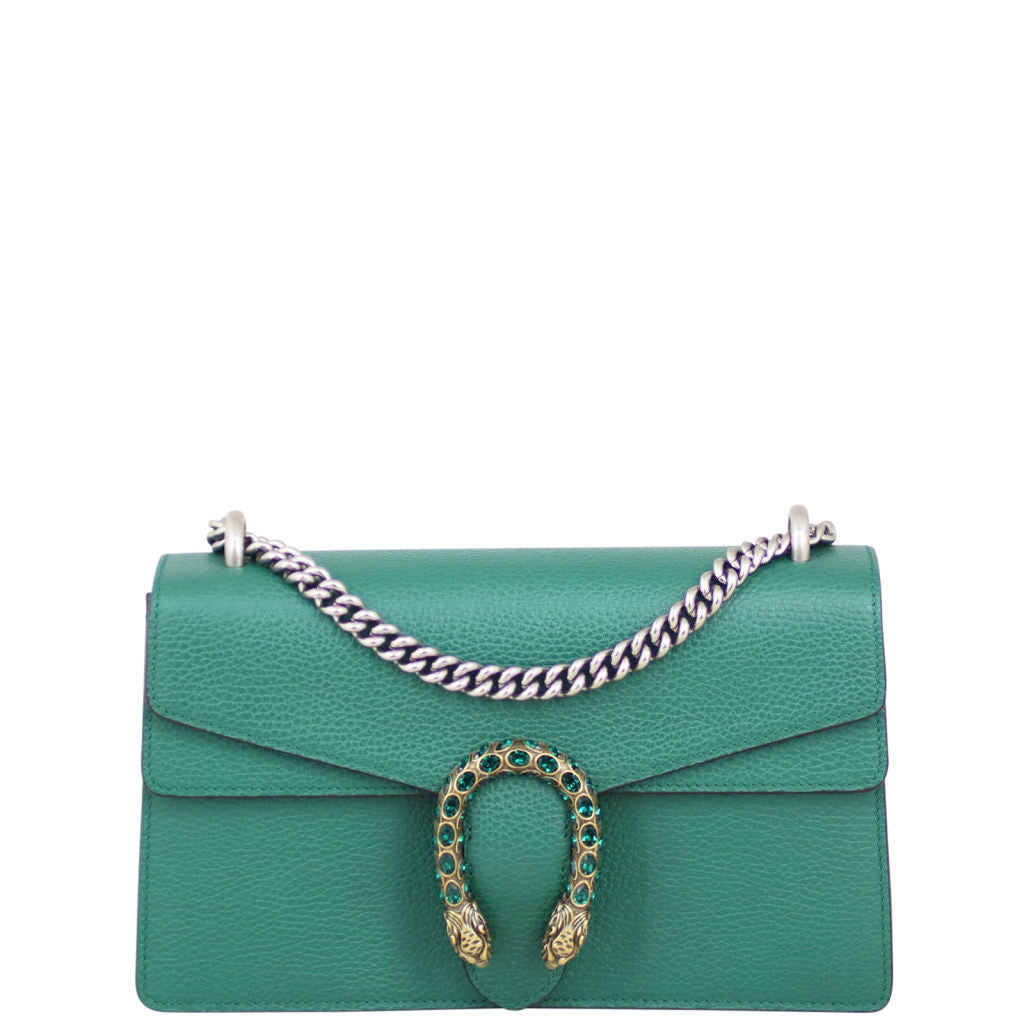 Gucci Dionysus Small Leather Shoulder Bag front
