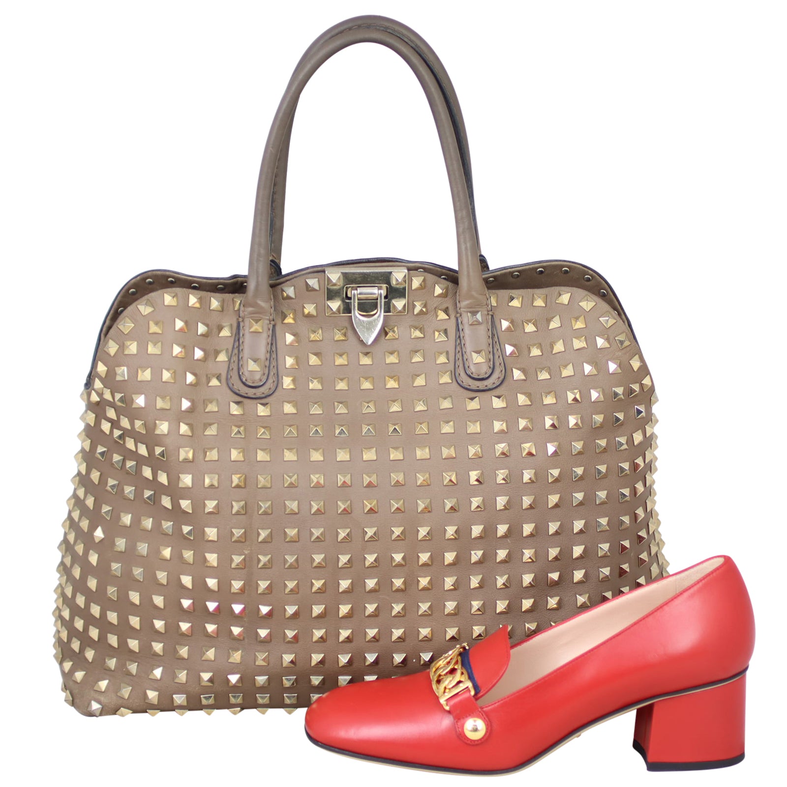 Valentino Rockstud Dome Shoe