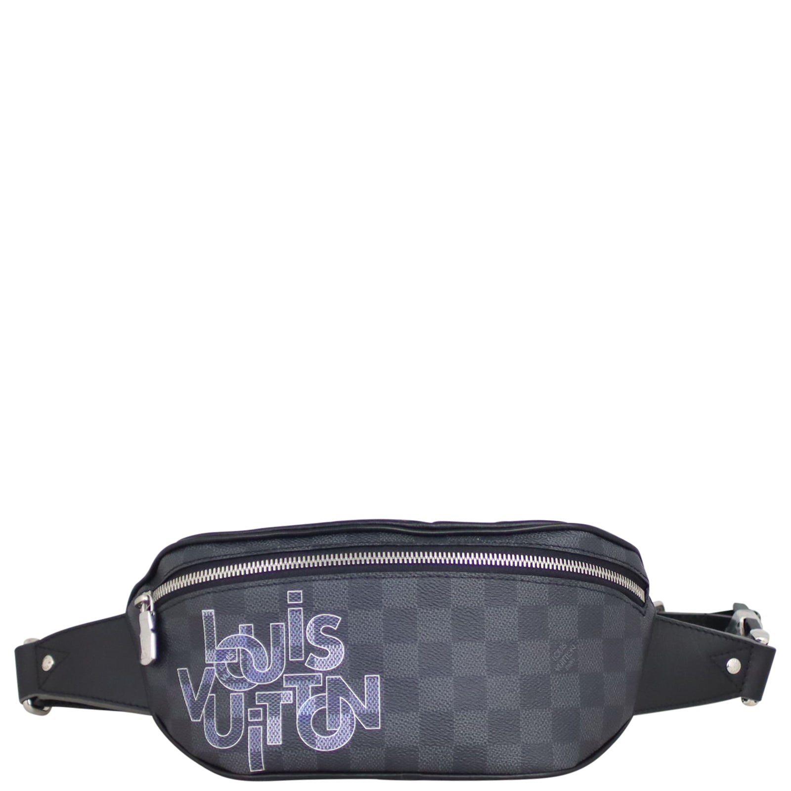 Louis Vuitton Campus Bum Bag Damier Graphite Front