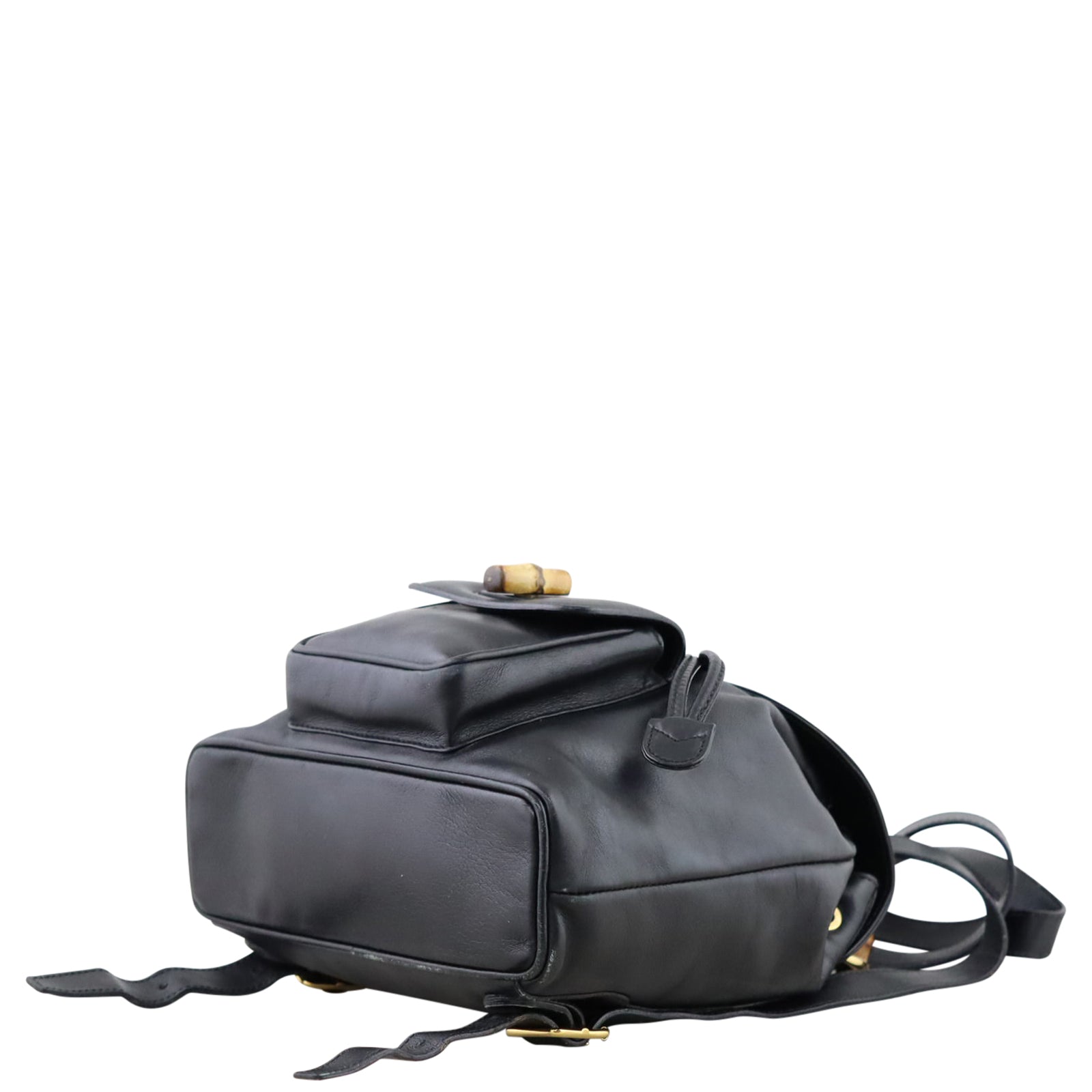 Gucci Bamboo Leather Mini Backpack Corner