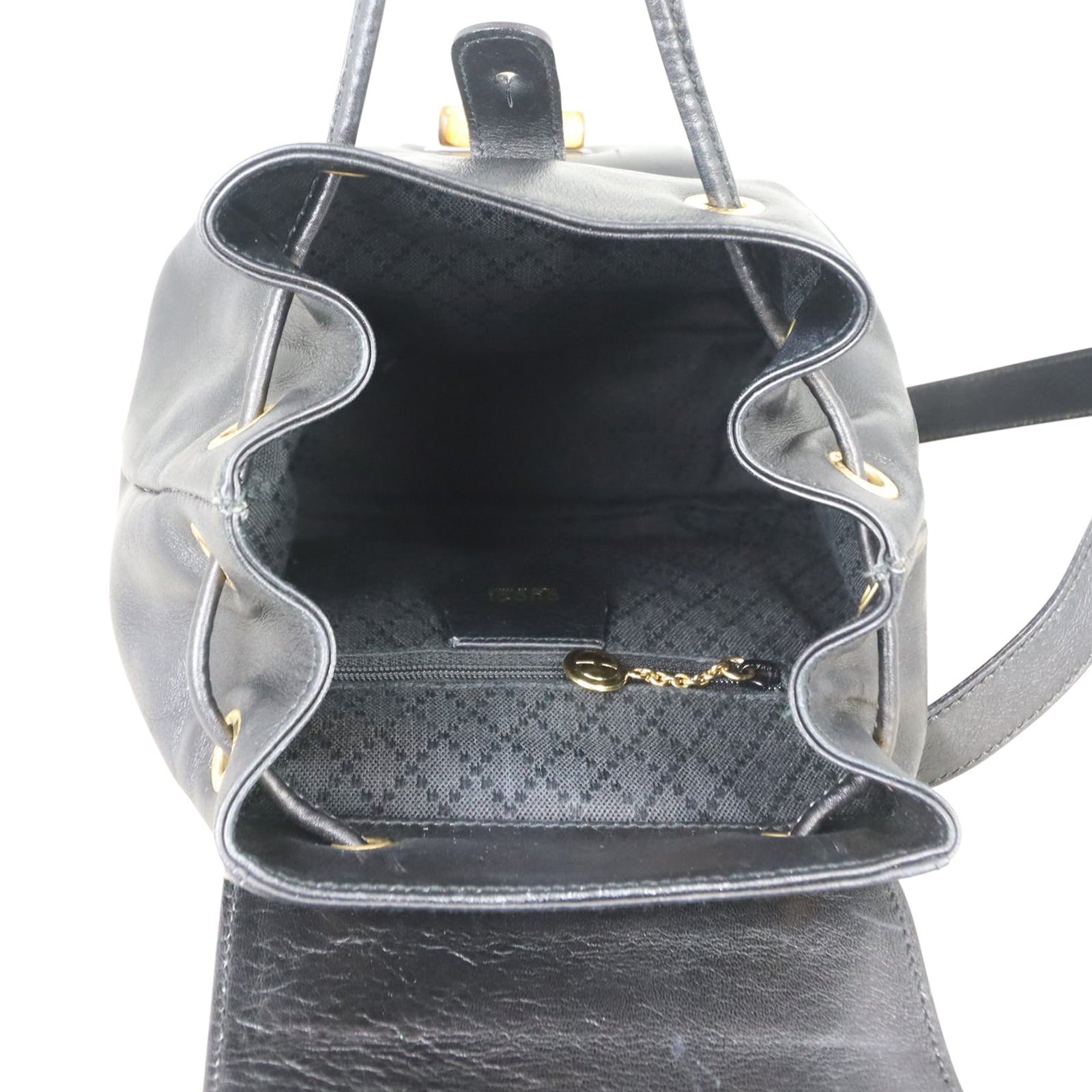 Gucci Bamboo Leather Mini Backpack 7623GU